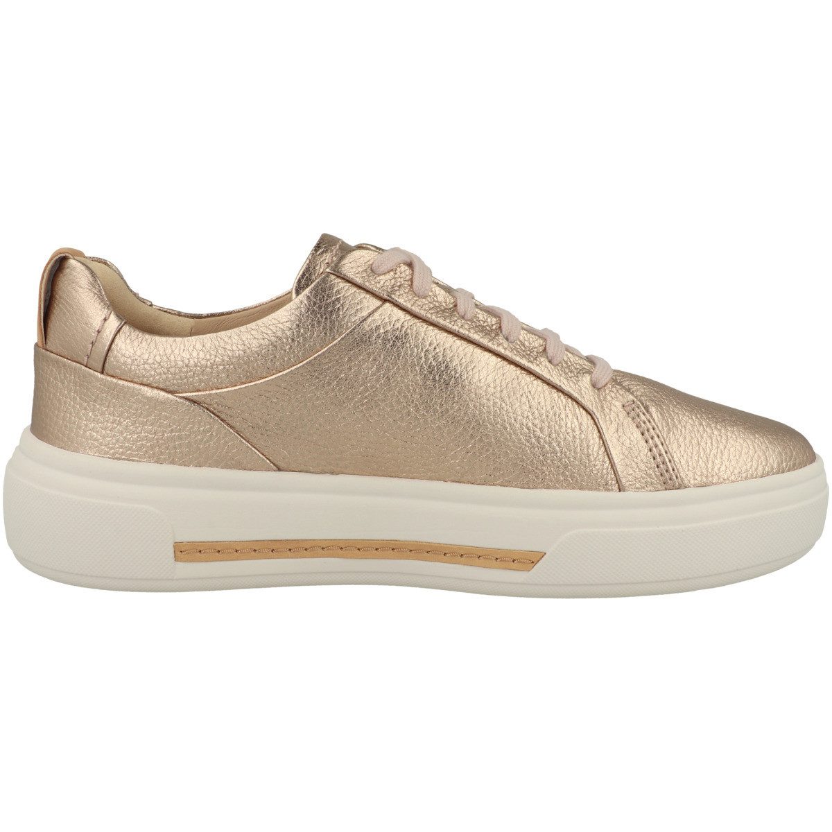 Clarks Hollyhock Walk Damen Sneaker Turnschuhe, Sportschuhe, Freizeitschuhe, Halbschuhe, Schnürschuhe