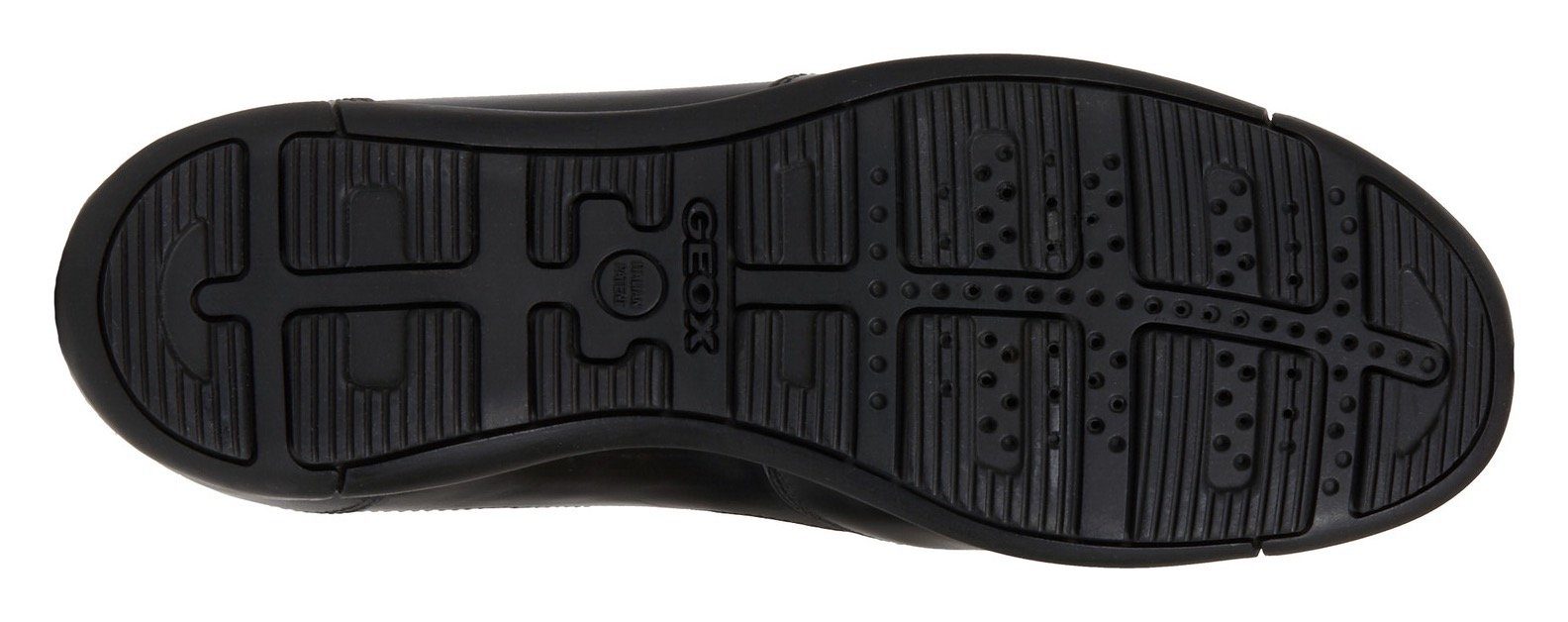 Geox Edgeware Sneaker Schnrüschuh, Business Schuh mit Lederfutter