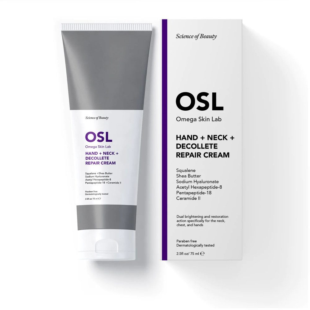 OSL Omega Skin Lab Handcreme OSL HND Cream 75ML: Gesichtscreme, Handfeuchtigkeitscreme, Dekolletécr
