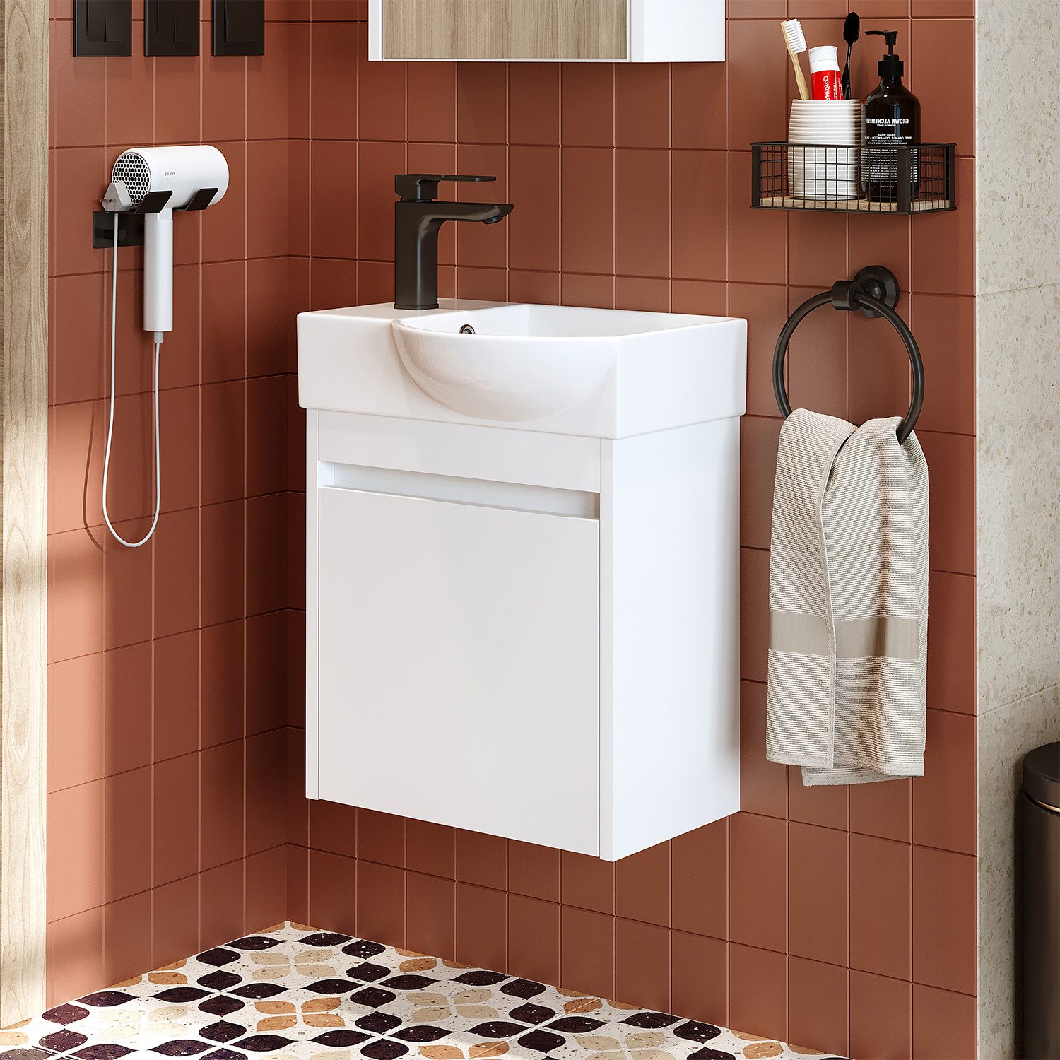 Roomart Badmöbel-Set LEO, (Badmöbelset Unterschrank mit günstig online kaufen