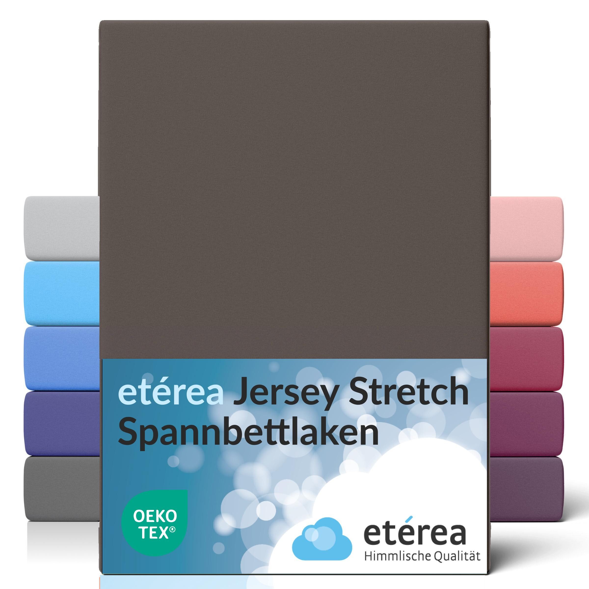 etérea Himmlische Qualität Spannbettlaken etérea Wasserbett Spannbettlaken 90x200 cm -, Baumwolle, Gummizug: rundum, (1 Stück)
