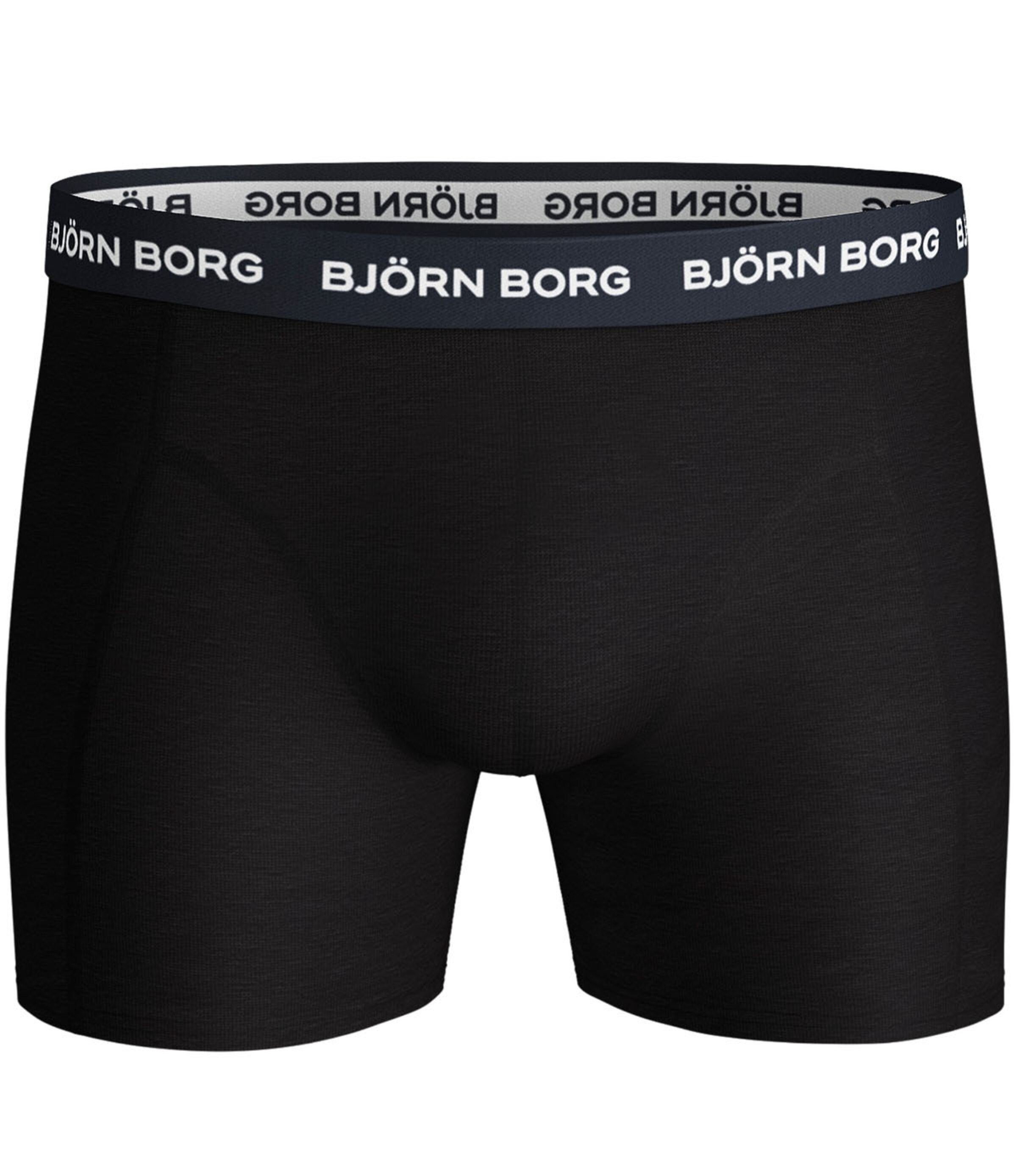 Björn (3-St) Borg Boxershorts Schwarz2 Solid