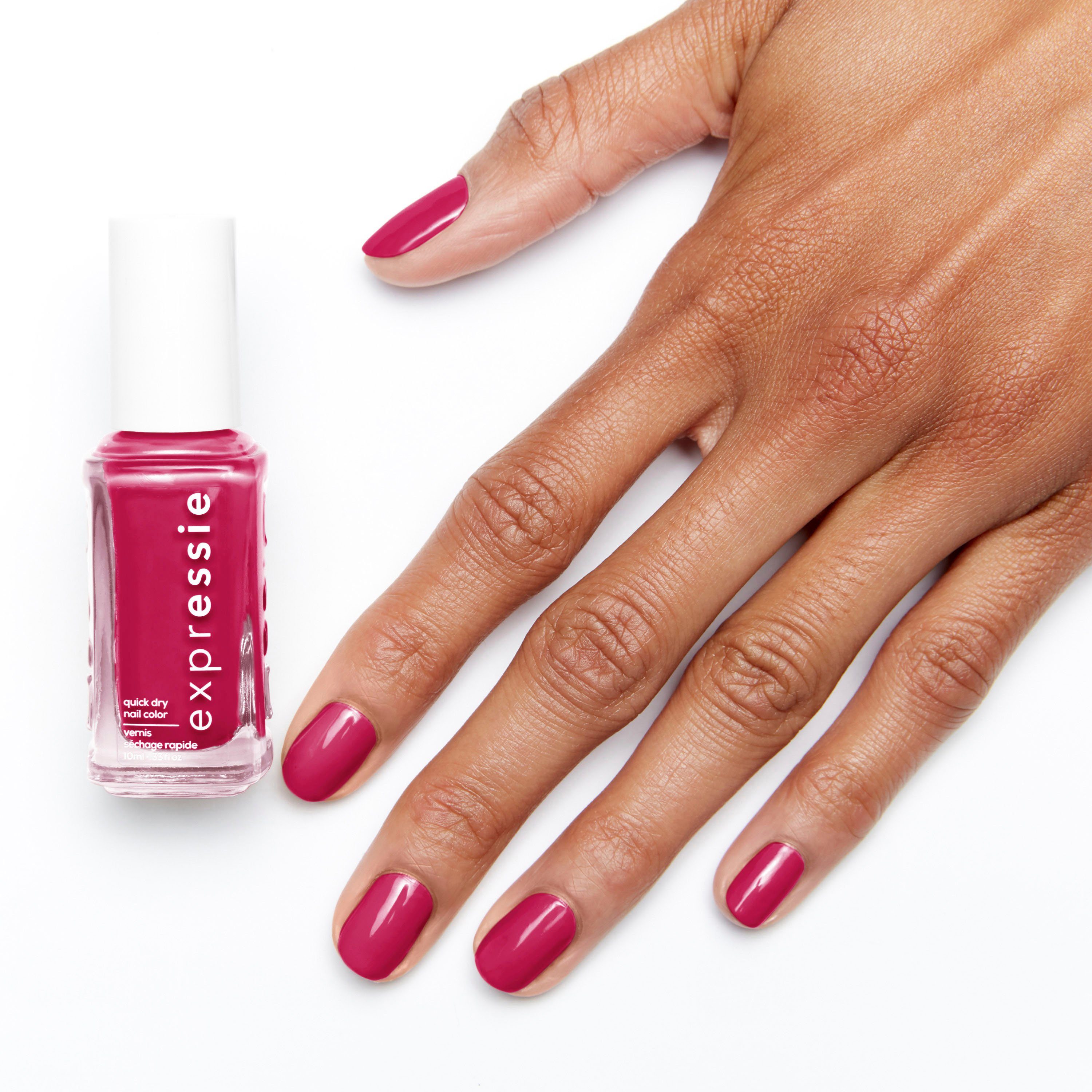 essie Nagellack Expressie, schnelltrocknende, 490 rot Formel vegane