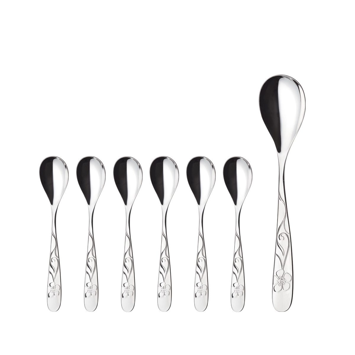 nurso Besteck-Set Desserlöffel-Set Sanna