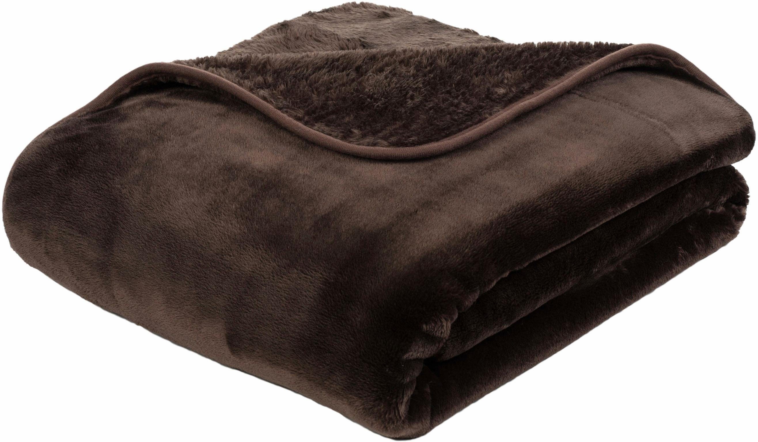 Wohndecke Premium Cashmere Feeling, Gözze, mit günstig online kaufen