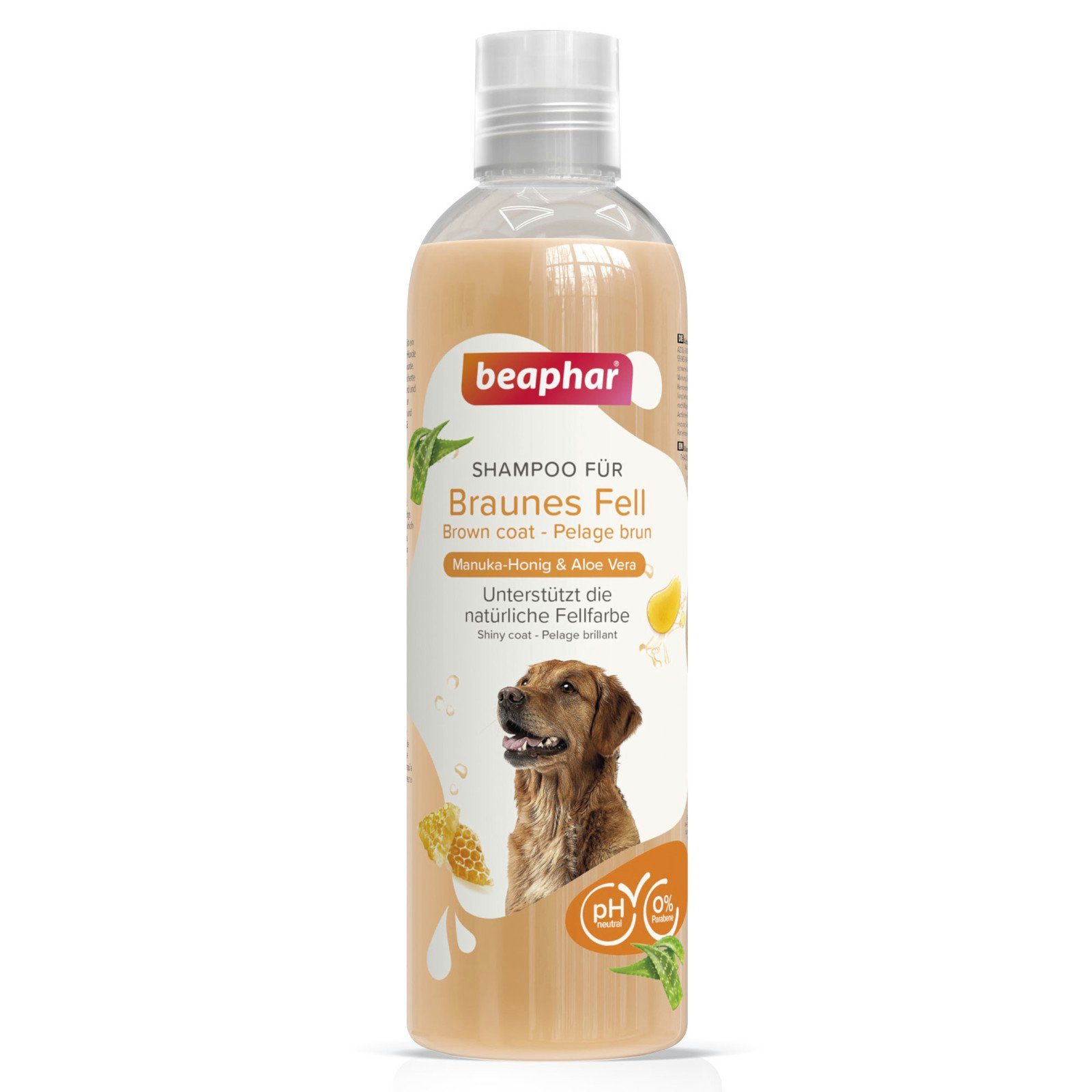Tiershampoo Beaphar - Hunde Shampoo für braunes Fell - 250 ml