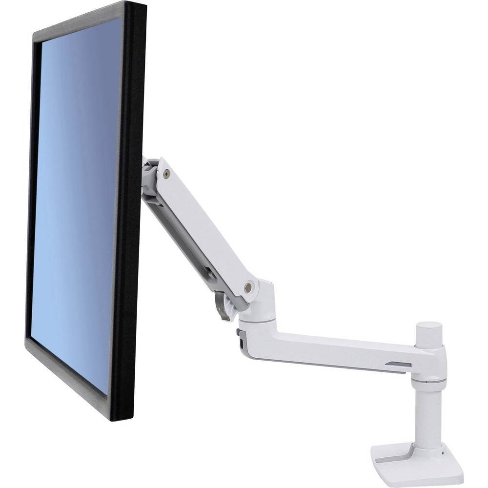 Ergotron Monitor-Halterung LX Monitor Arm, Tischhalterung 45-490-216, (Constant Force-Technologie, Ausziehbar)