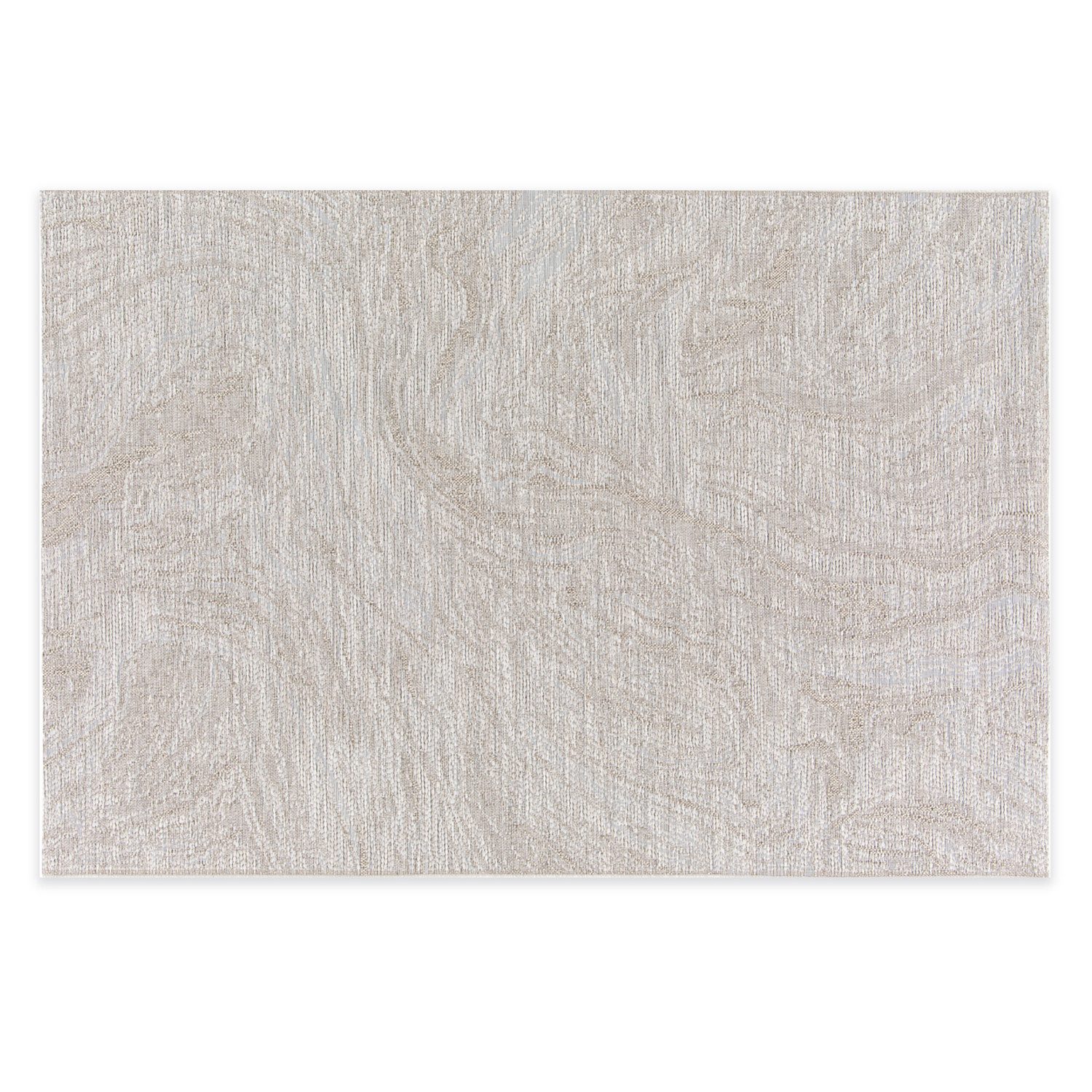 DomDeco Outdoorteppich In- & Outdoor Teppich MIRELLA, Serie "Ruvox", Beige, 120 x 170 cm, Rechteckig, Wetterfest & UV-beständig, schimmelresistent