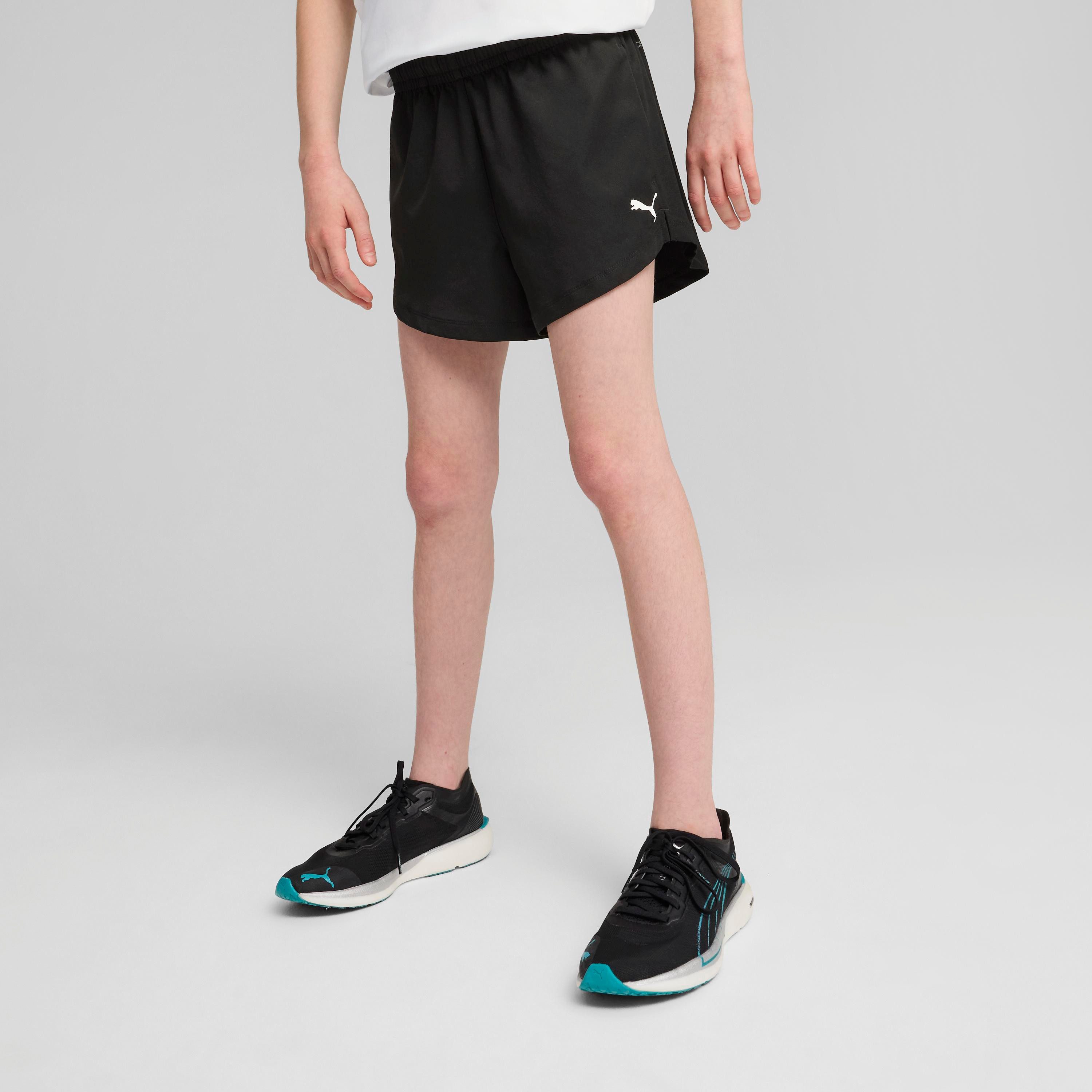 PUMA Shorts TAD ESS WOVEN SHORTS G aus Polyester, mit DryCELL Technologie, atmungsaktiv