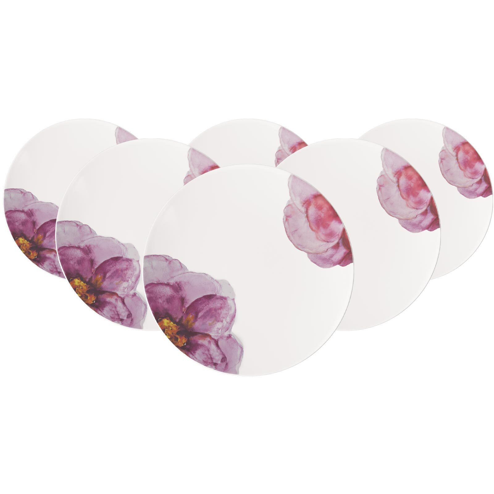 Villeroy & Boch Тарелка обеденная Rose Garden Gourmetteller ø 31,8 cm 6er Set, (6 St)
