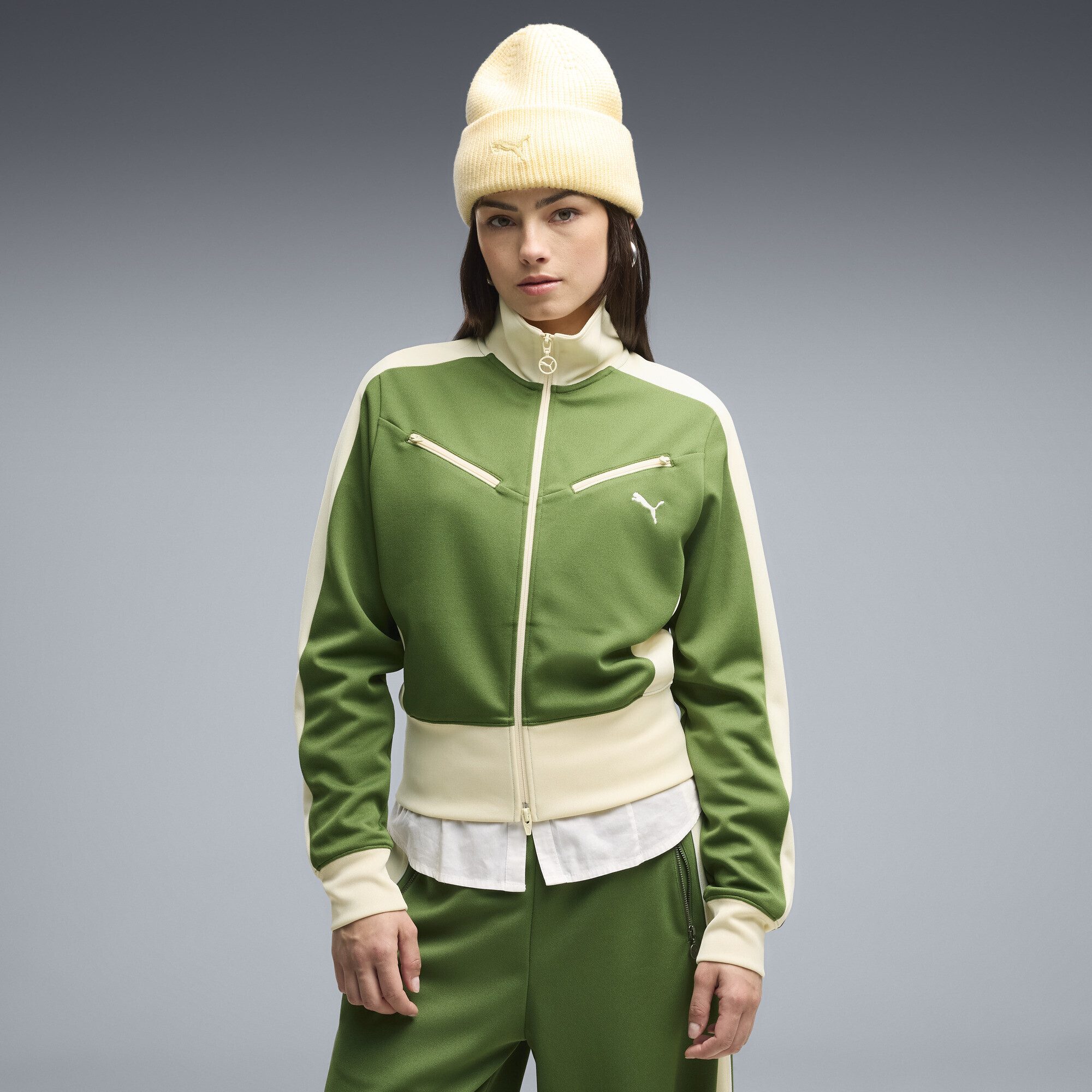 PUMA Trainingsjacke T7 Retro Trainingsjacke Damen