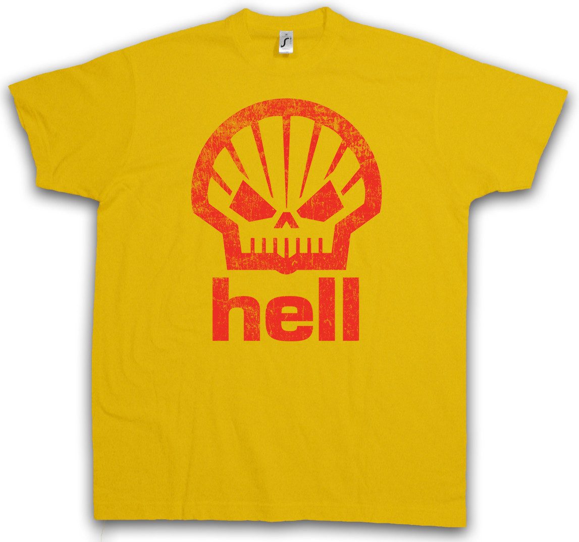Urban Backwoods Print-Shirt Shell Hell Herren günstig online kaufen