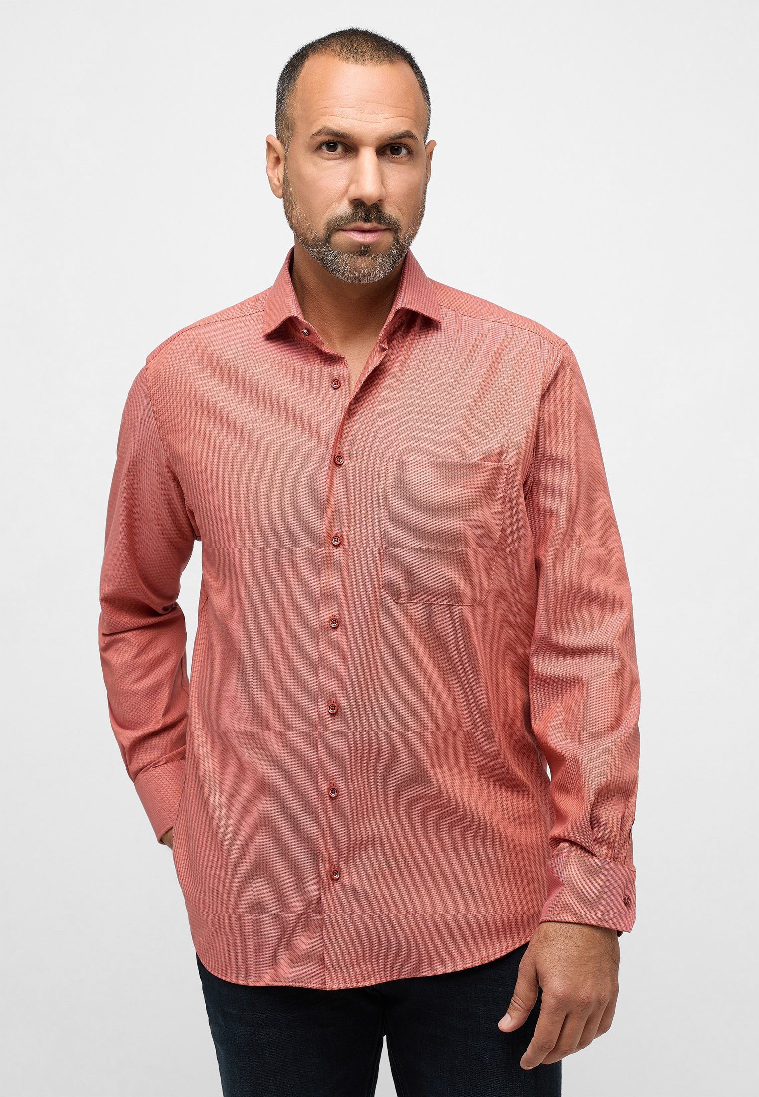 Eterna Langarmhemd COMFORT FIT NON IRON günstig online kaufen