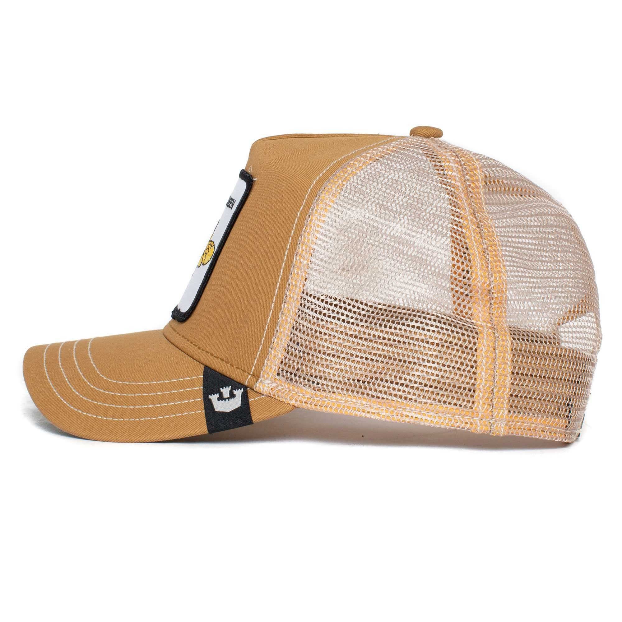 camel Unisex Frontpatch, Bee Size Bros. Queen GOORIN The Cap Baseball Kappe, One - Trucker Cap