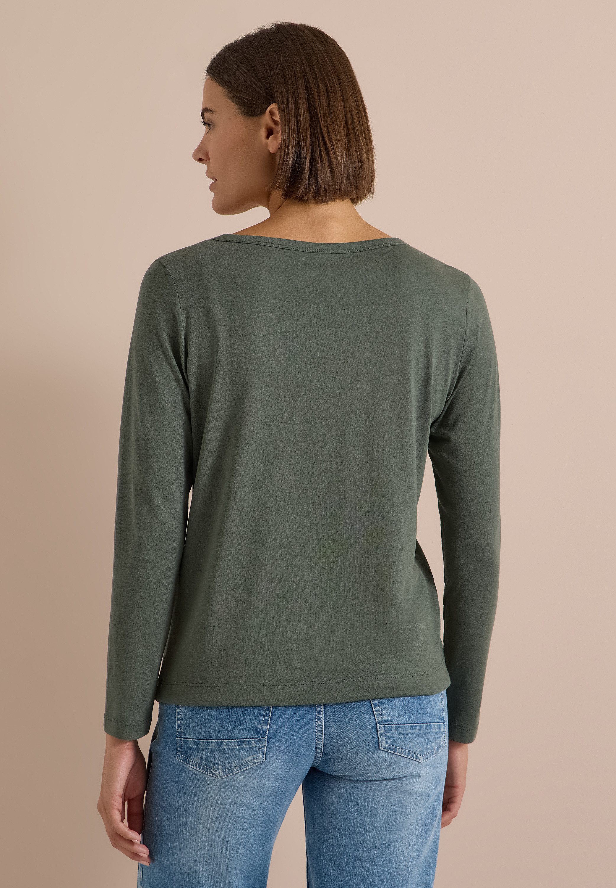 CECIL Langarmshirt mit Tunnelzug am Saum – Bild 2 von 5