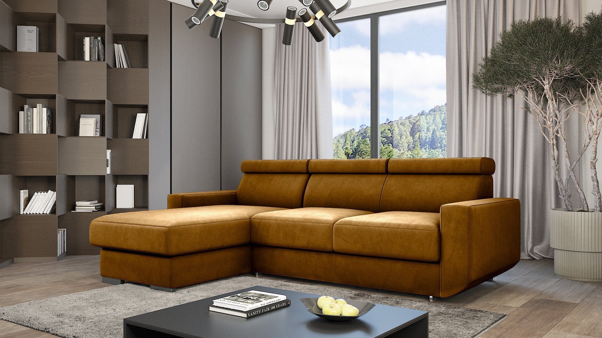 MOEBLO Ecksofa BURNO, Eckcouch L-Form mit günstig online kaufen