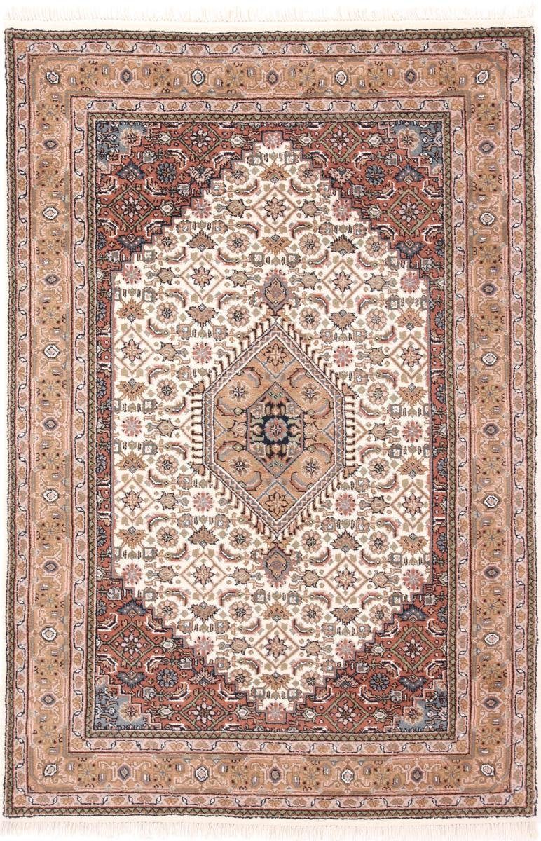 Orientteppich Indo Bidjar Herati 121x200 Handgeknüpfter Orientteppich, Nain Trading, rechteckig, Höhe: 15 mm