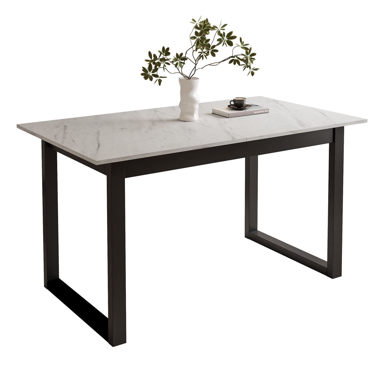 Lookway Esstisch ARTON II ausziehbarer Tisch 140 cm, 140-195x80x77 cm – Bild 5 von 5