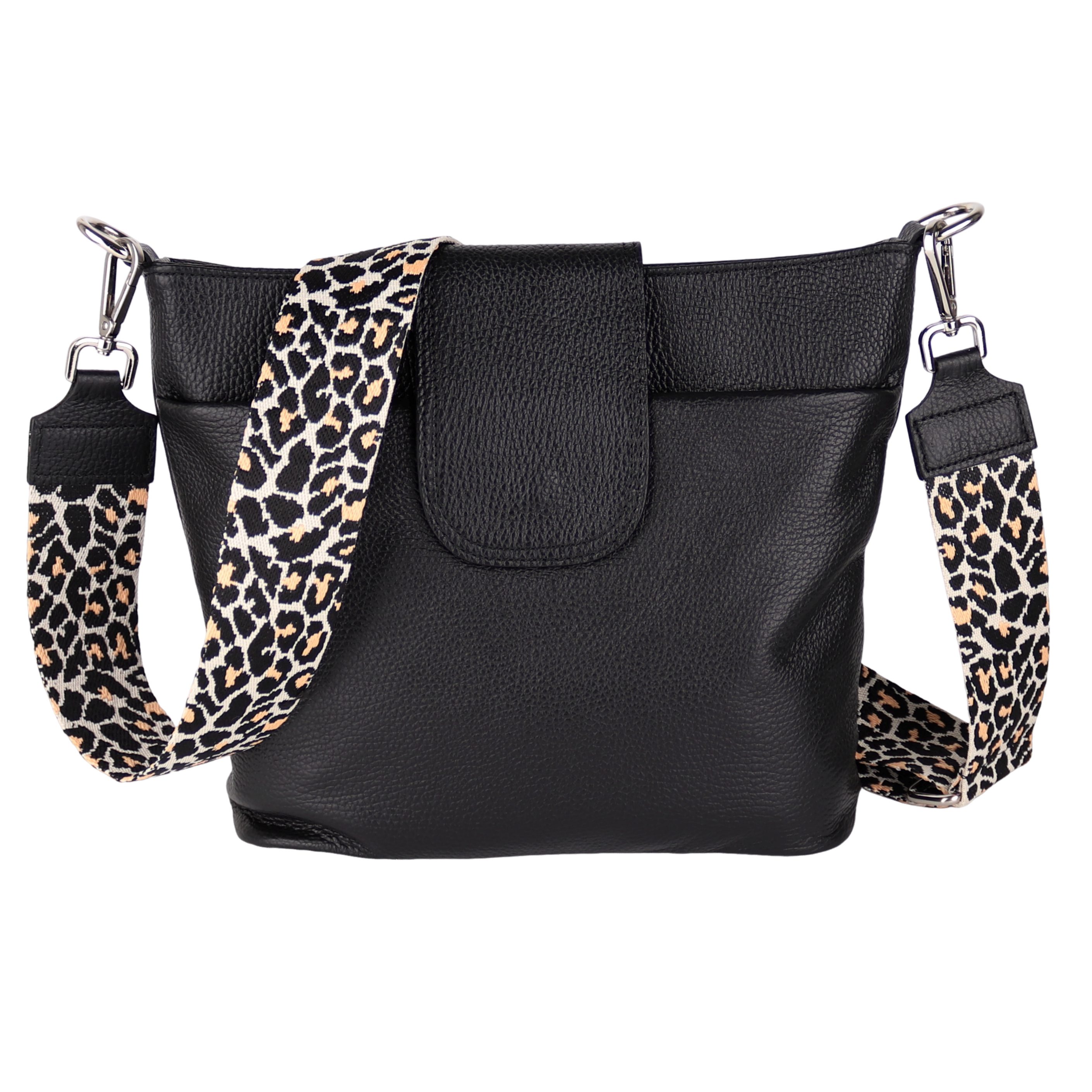 GALPADA Mini Leopard Umhängetasche - Süße Katzen-Tasche Für Mädchen & Teenager
