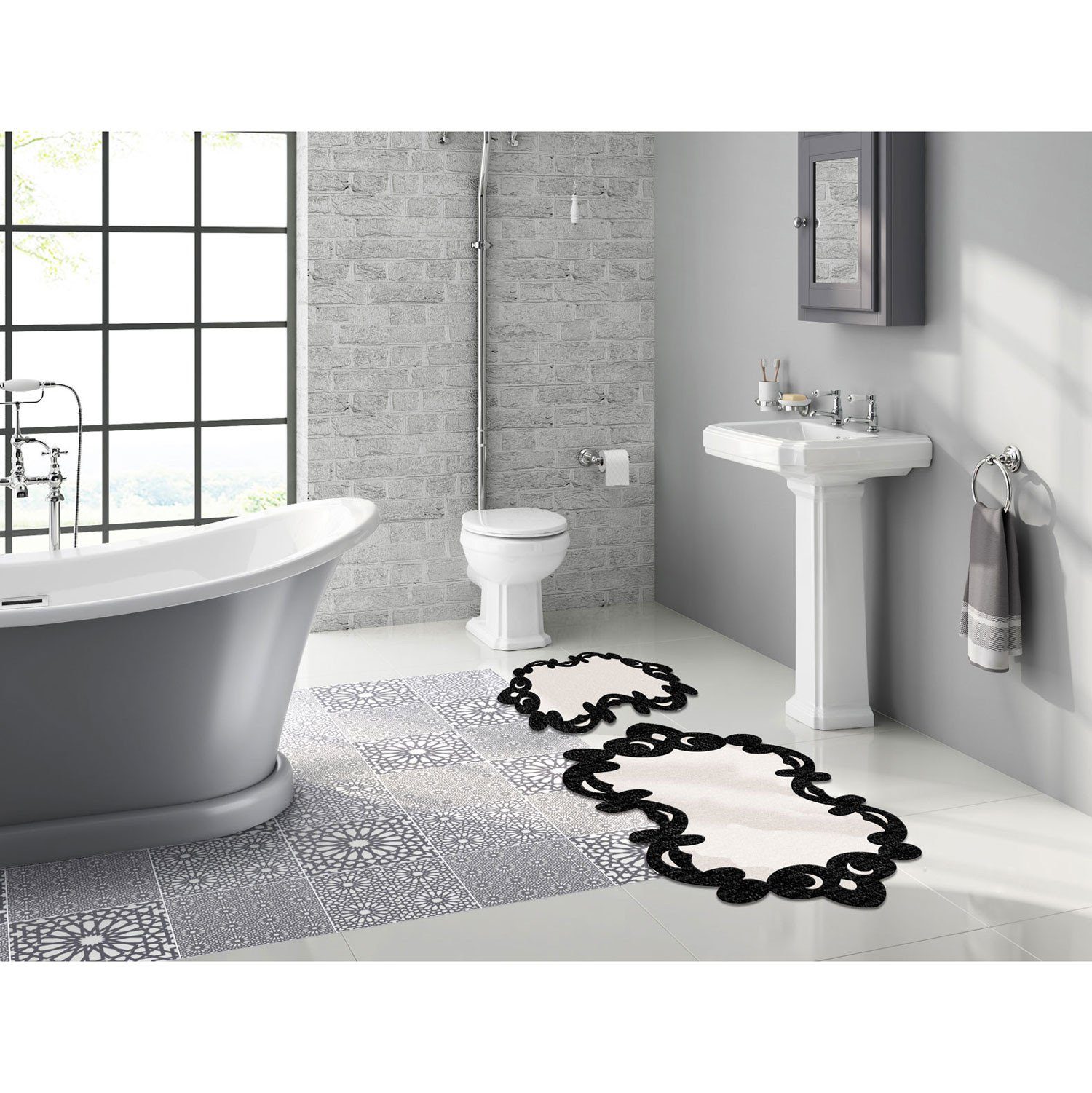 L'Essentiel Maison Badematte 100% POLYESTER, 10 mm R1613 günstig online kaufen