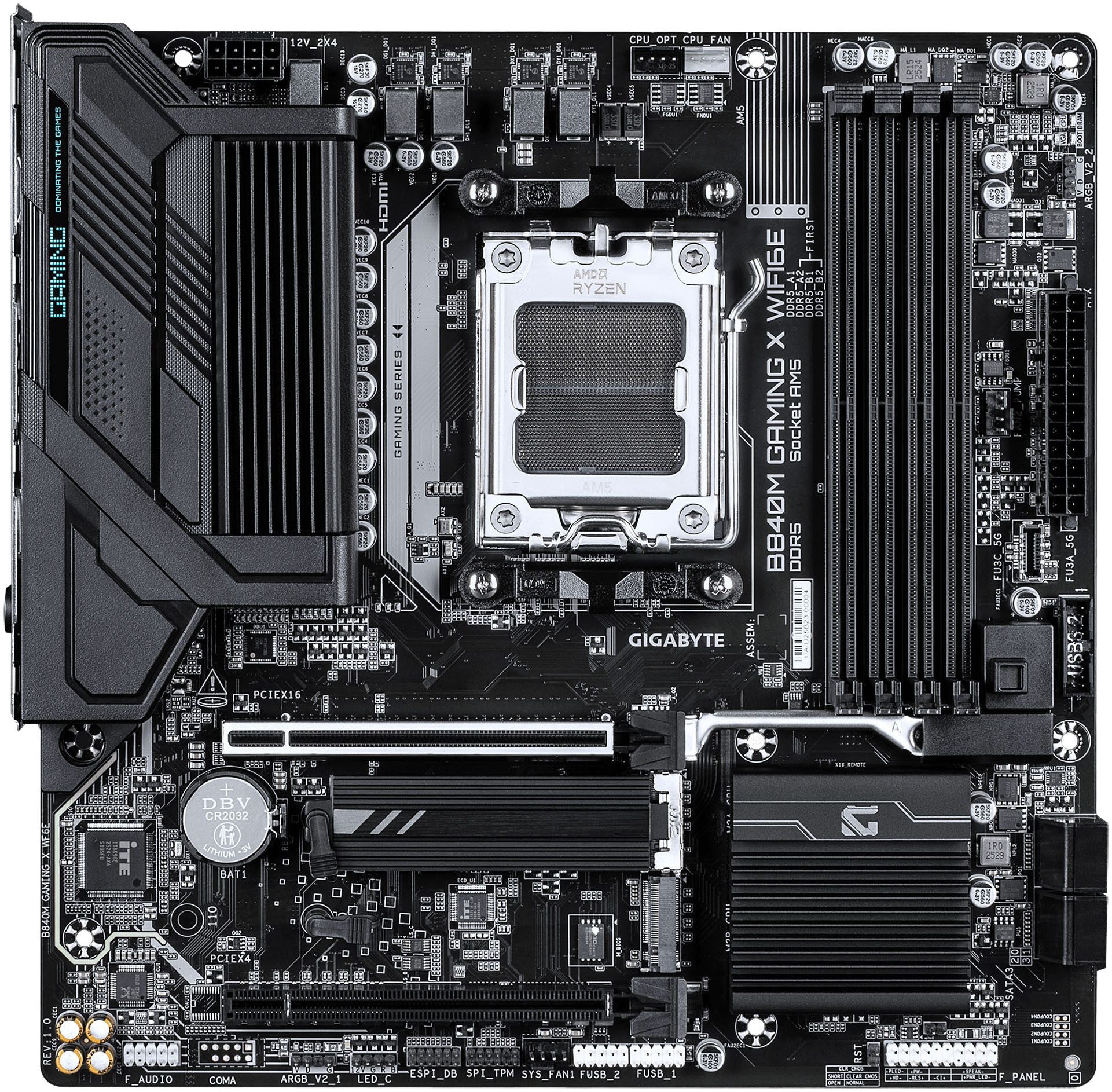 Gigabyte B840M GAMING PLUS WIFI6E Mainboard
