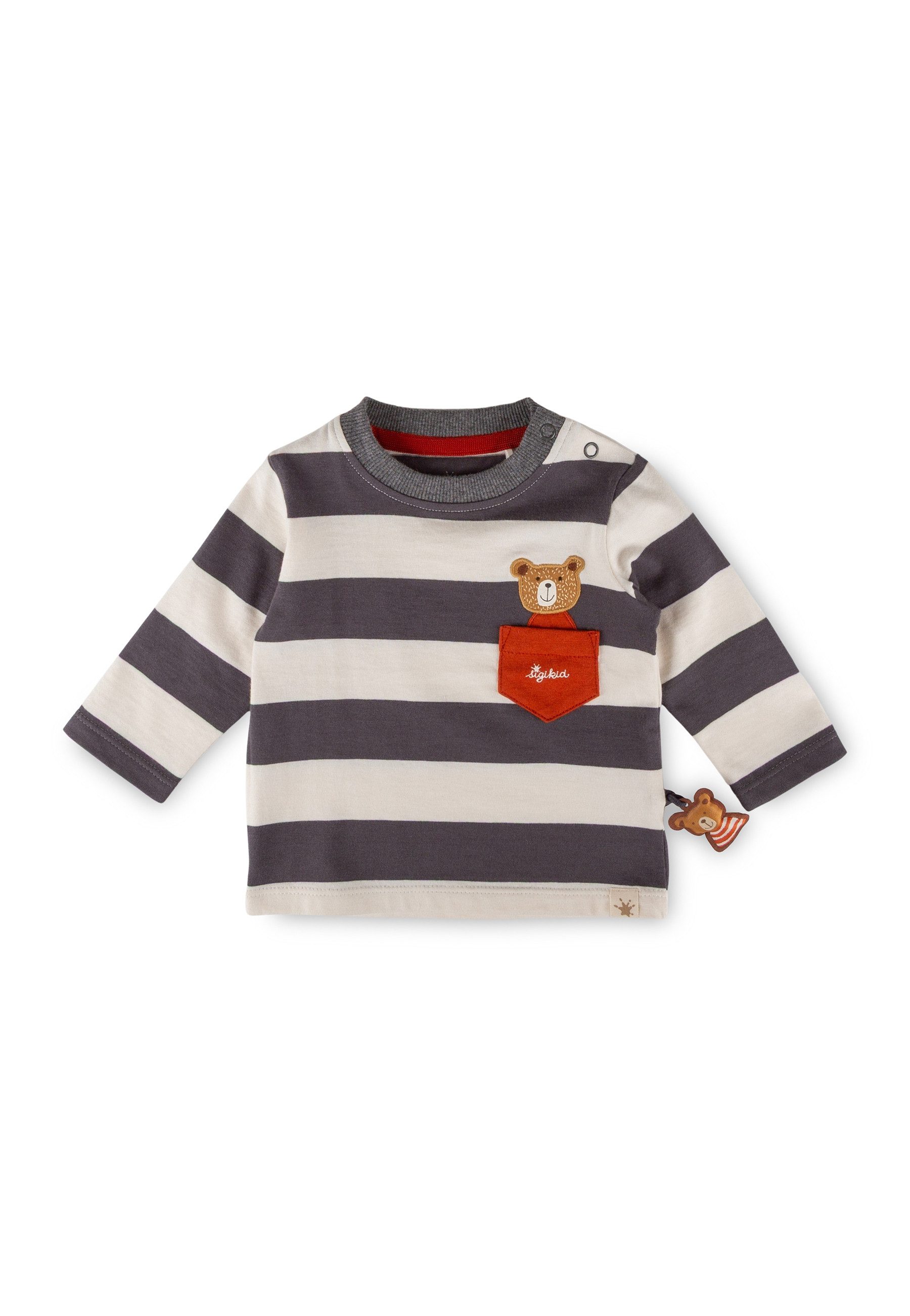 Sigikid Langarmshirt Winterbär für Babys Jungen (1-tlg)