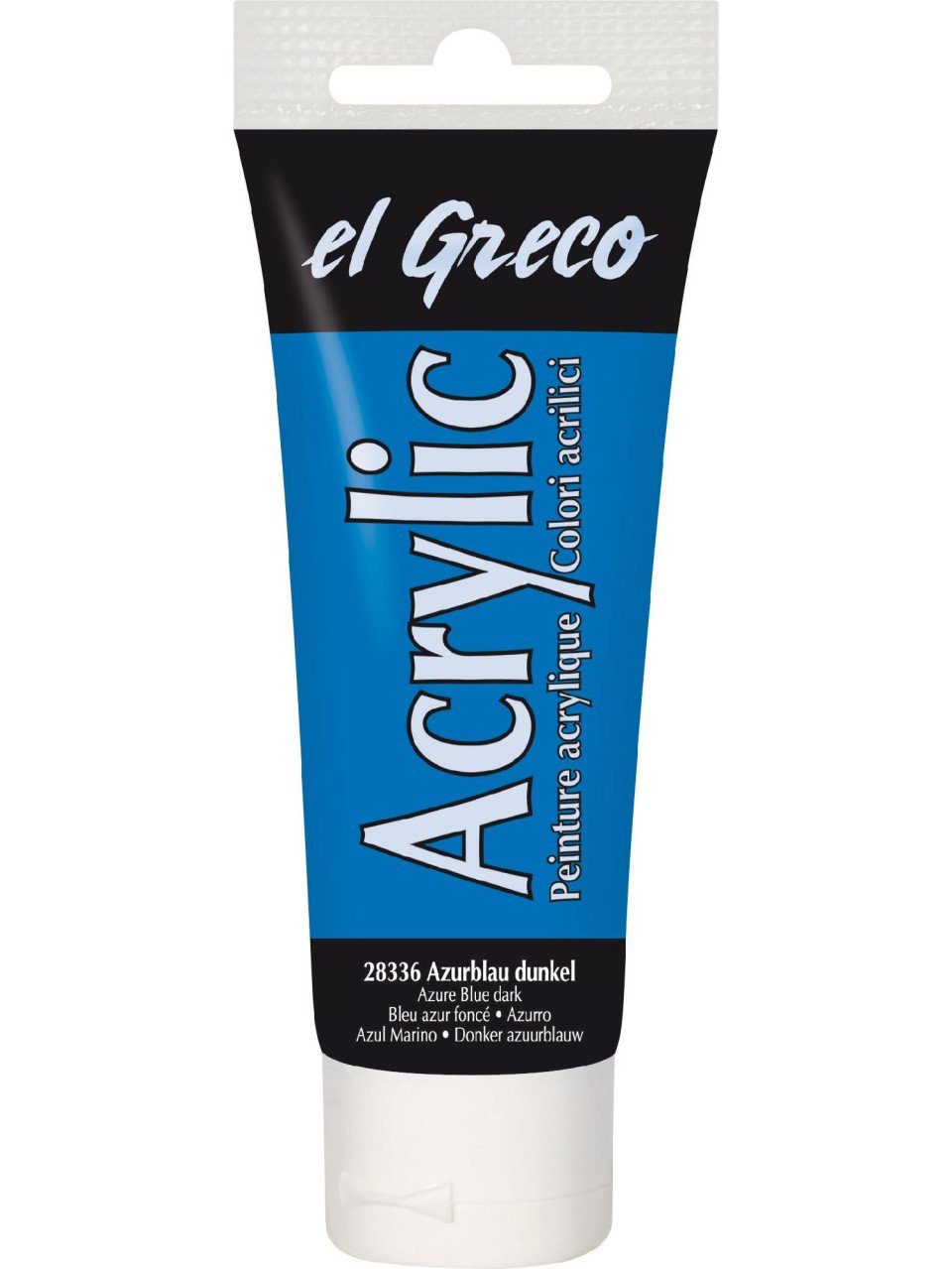 Kreul Künstlerstift Kreul el Greco Acrylic Tube azurblau dunkel 75 ml