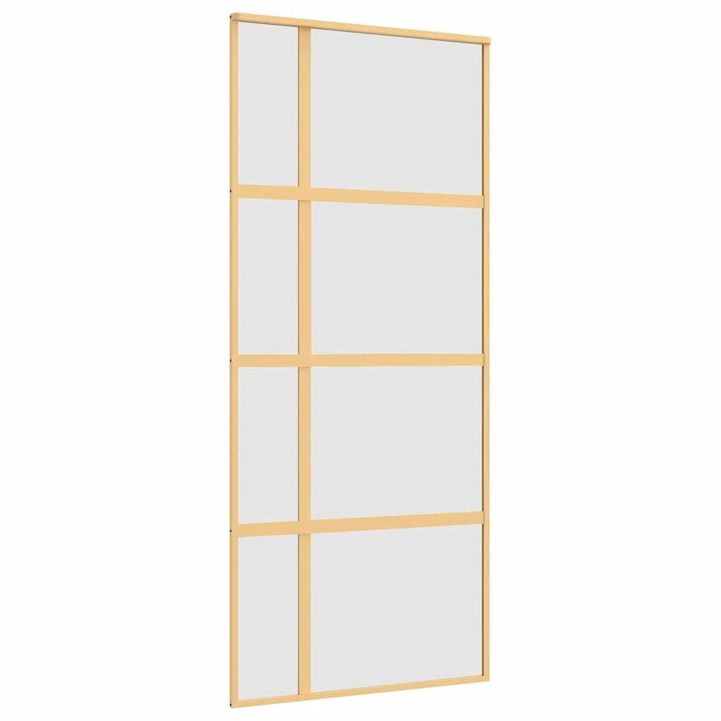 vidaXL Haustür Schiebetür Golden 90x205 cm günstig online kaufen