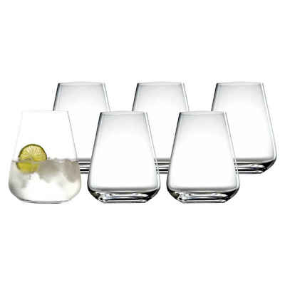 Stölzle Glas »Q1 Wasserbecher mundgeblasen 570 ml 6er Set«, Glas