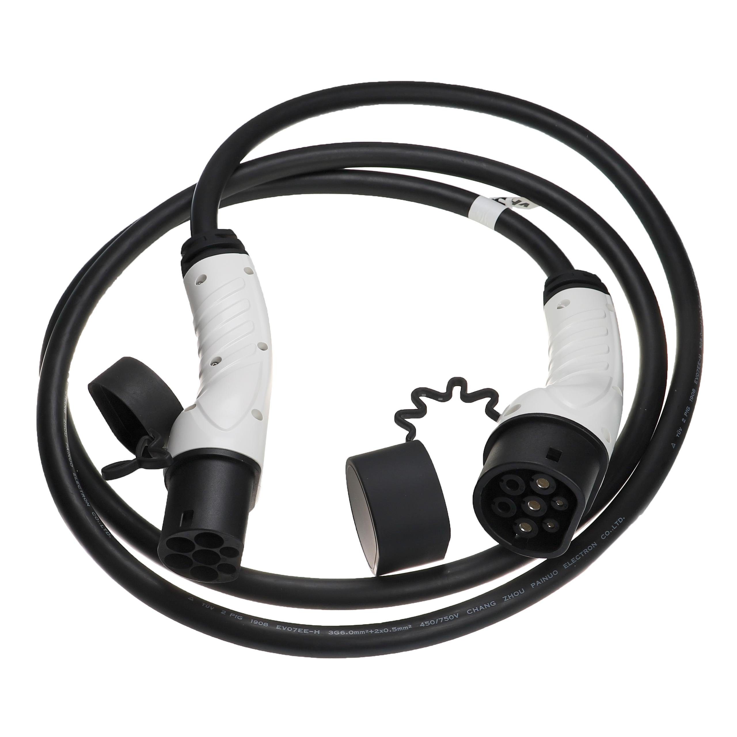 vhbw passend Elektro-Kabel Across für Plug-in-Hybrid Elektroauto / Suzuki PHEV