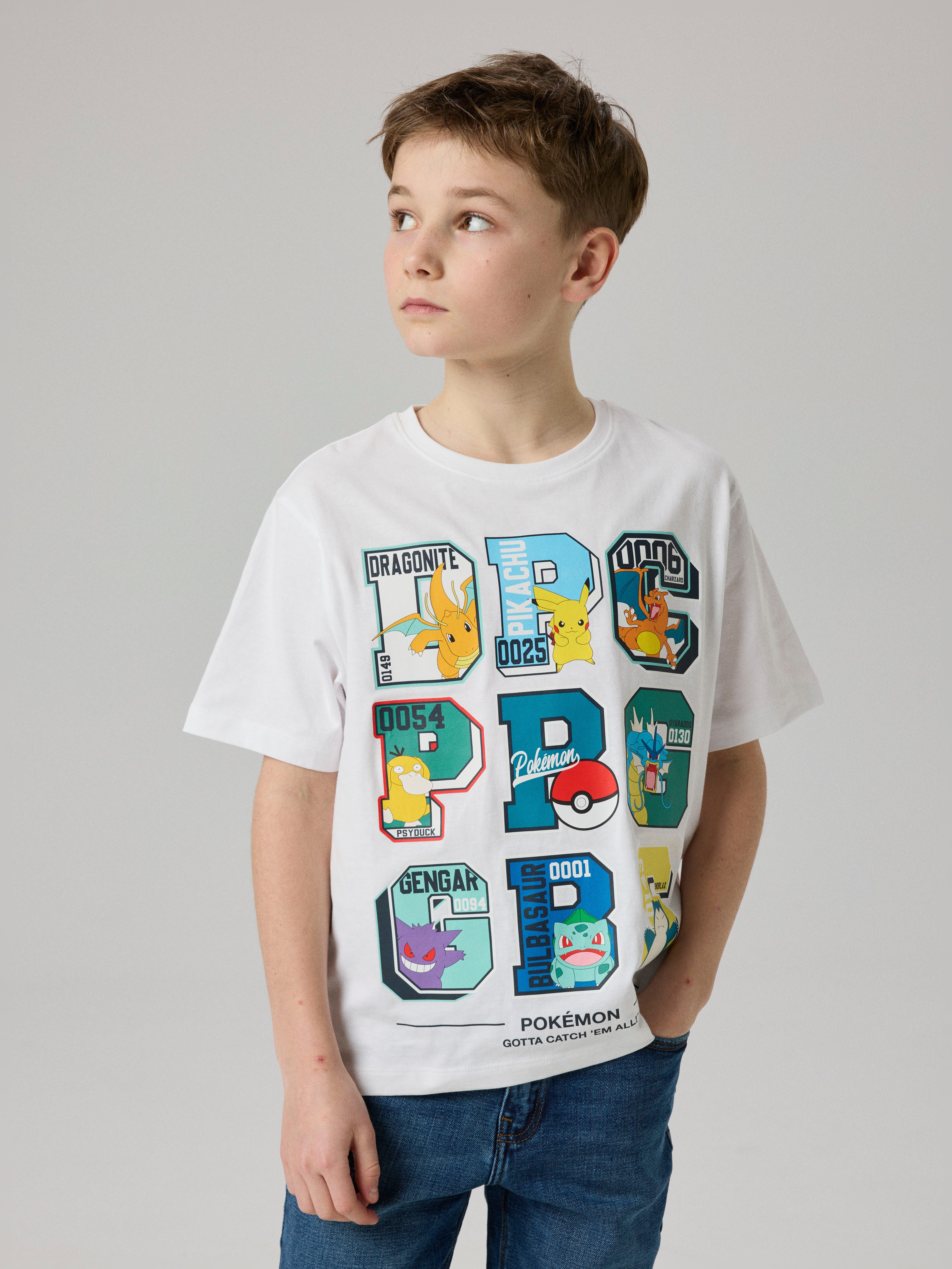 T-Shirt NKMJULIO POKEMON SS NREG TOP NOOS SKY