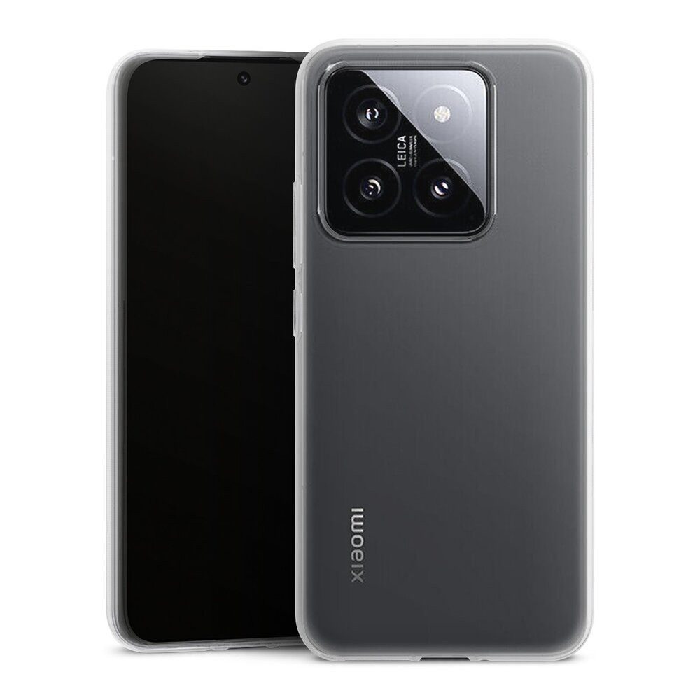 DeinDesign Handyhülle Kein Design transparent Blank, Xiaomi 14 Silikon Hülle Bumper Case Handy Schutzhülle Smartphone Cover