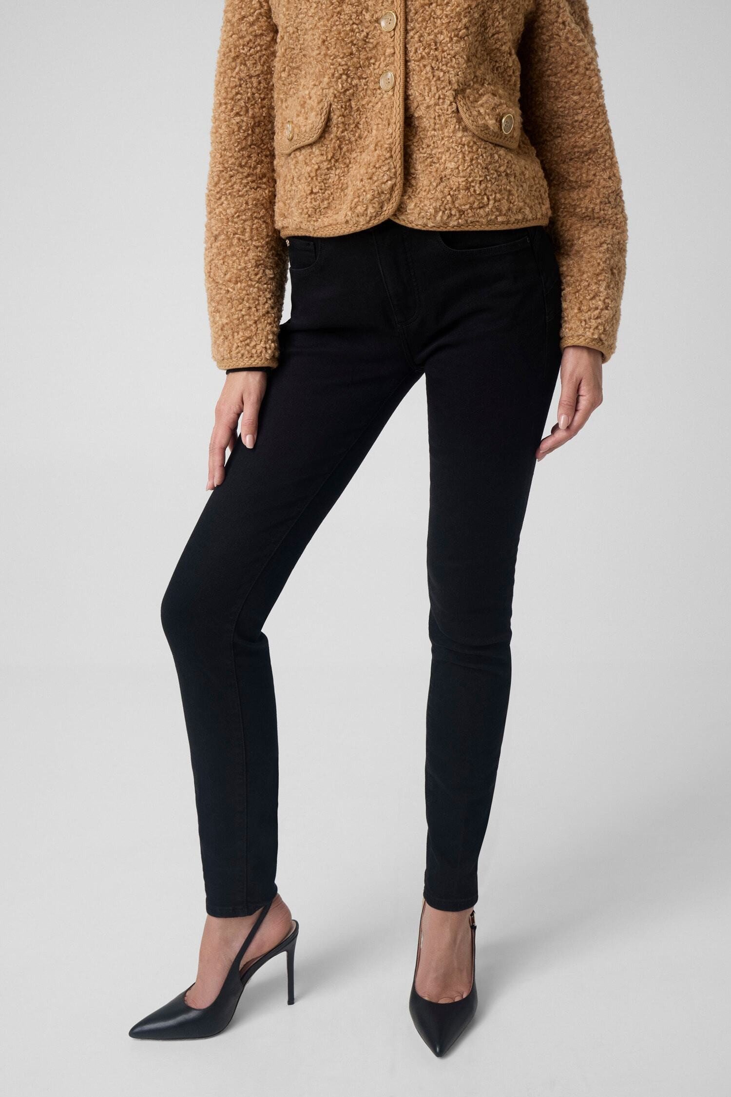 Guess Skinny-fit-Jeans SHAPE UP mit Abnähern, Baumwollmix