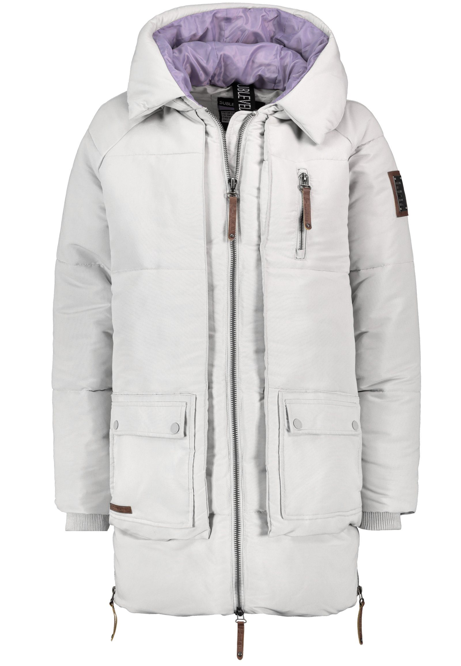 SUBLEVEL Parka Winter Jacke Mantel Parka günstig online kaufen