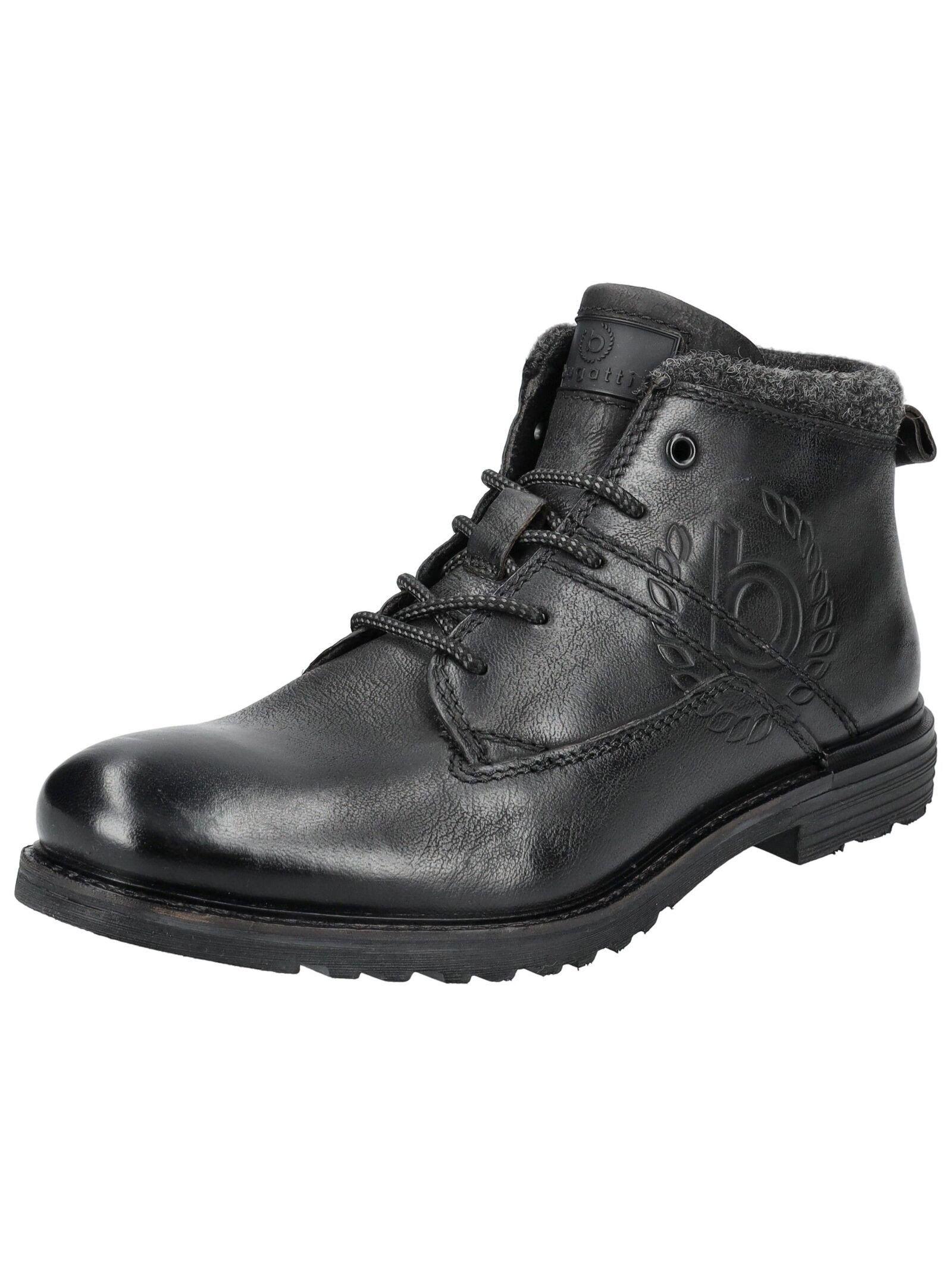 bugatti Stiefelette Leder Schnürstiefelette günstig online kaufen