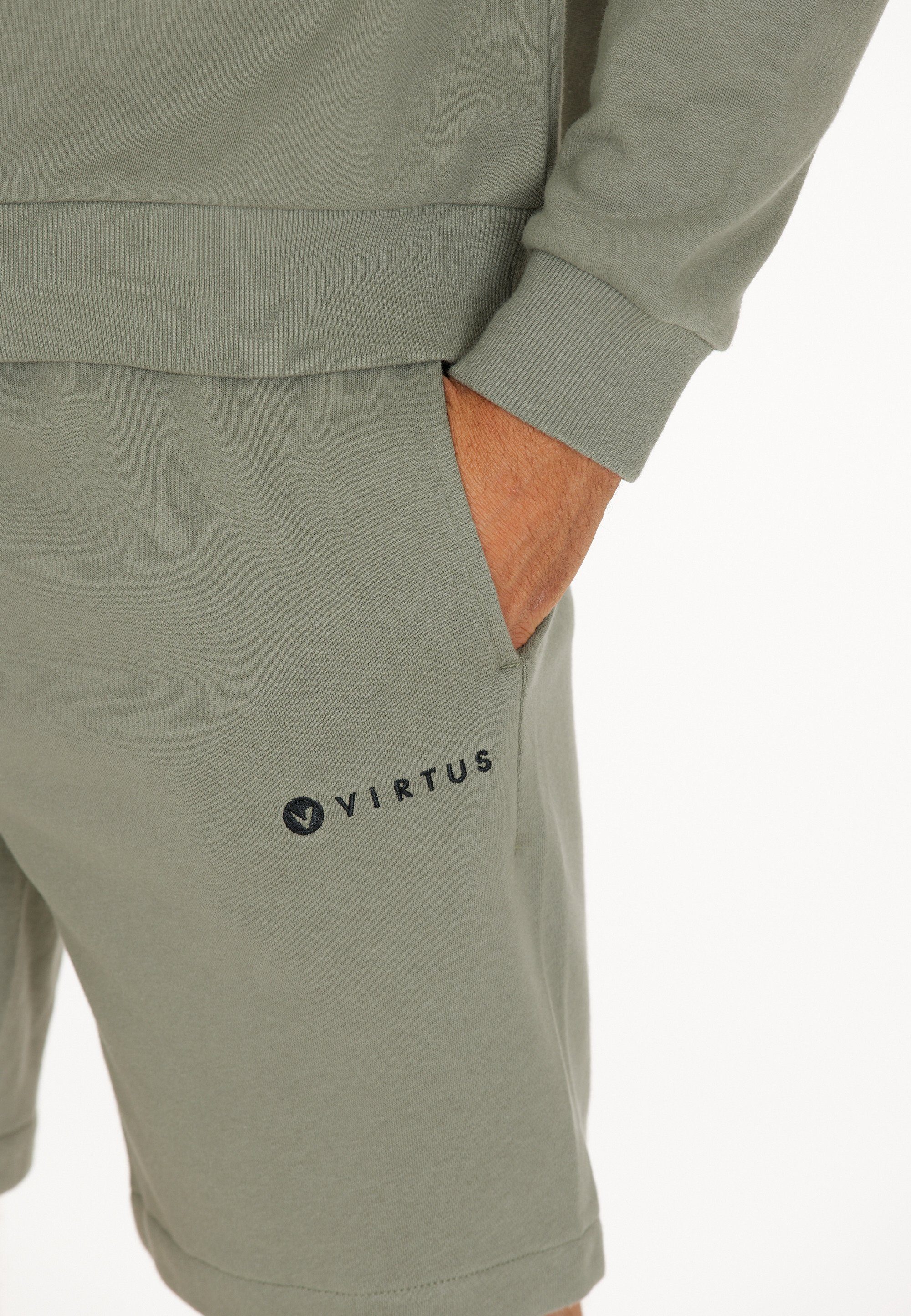 Shorts Virtus hellgrün verstellbarem Hotown Bund mit