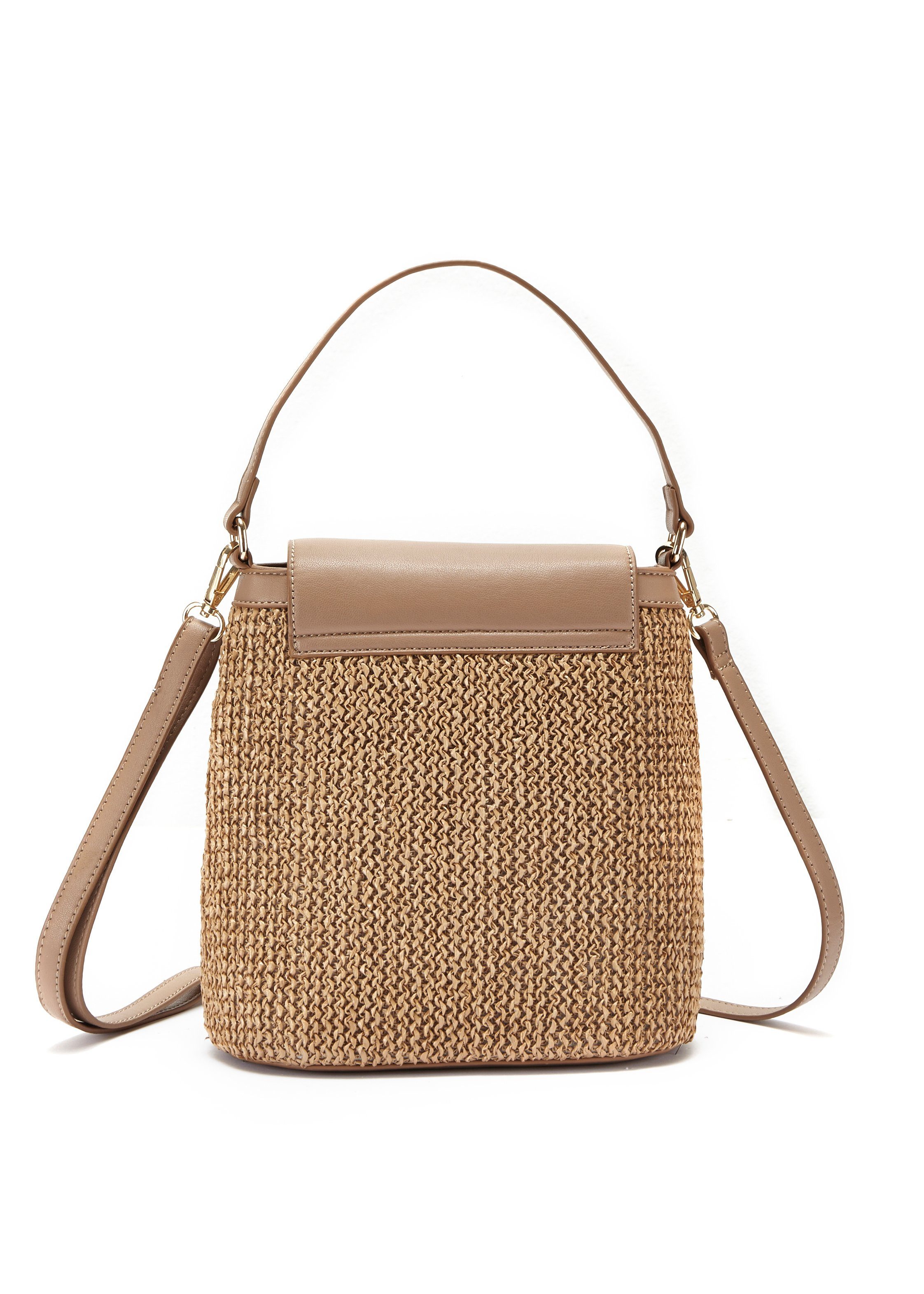 LASCANA Umhängetasche Schultertasche, Strandtasche, Tragetasche, Korbtasche günstig online kaufen