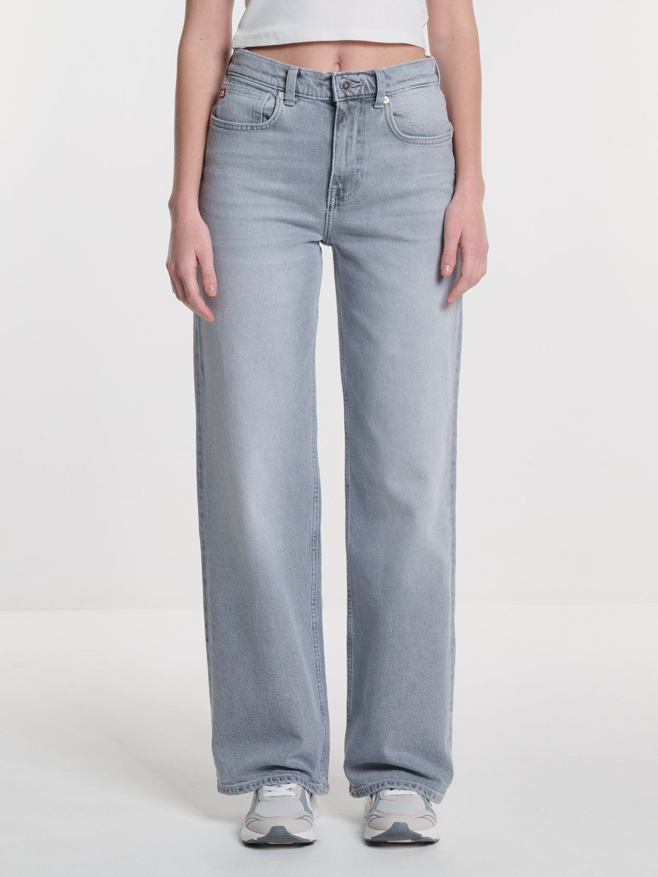 BIG STAR Weite Jeans ATREA hohe günstig online kaufen