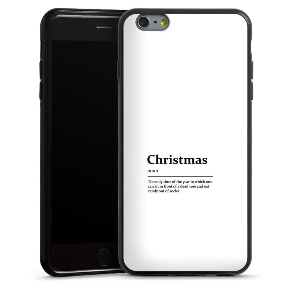 DeinDesign Handyhülle Christmas Definition, Hülle Sprüche Statement Weihnachten