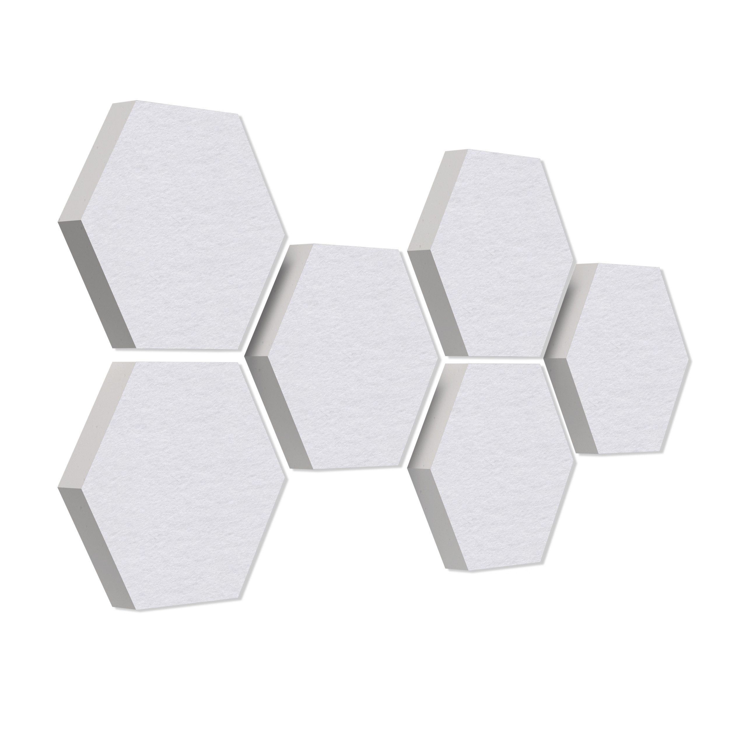 platino24 Akustikplatte 6 Absorber Wabenform Medium aus Basotect ® G+