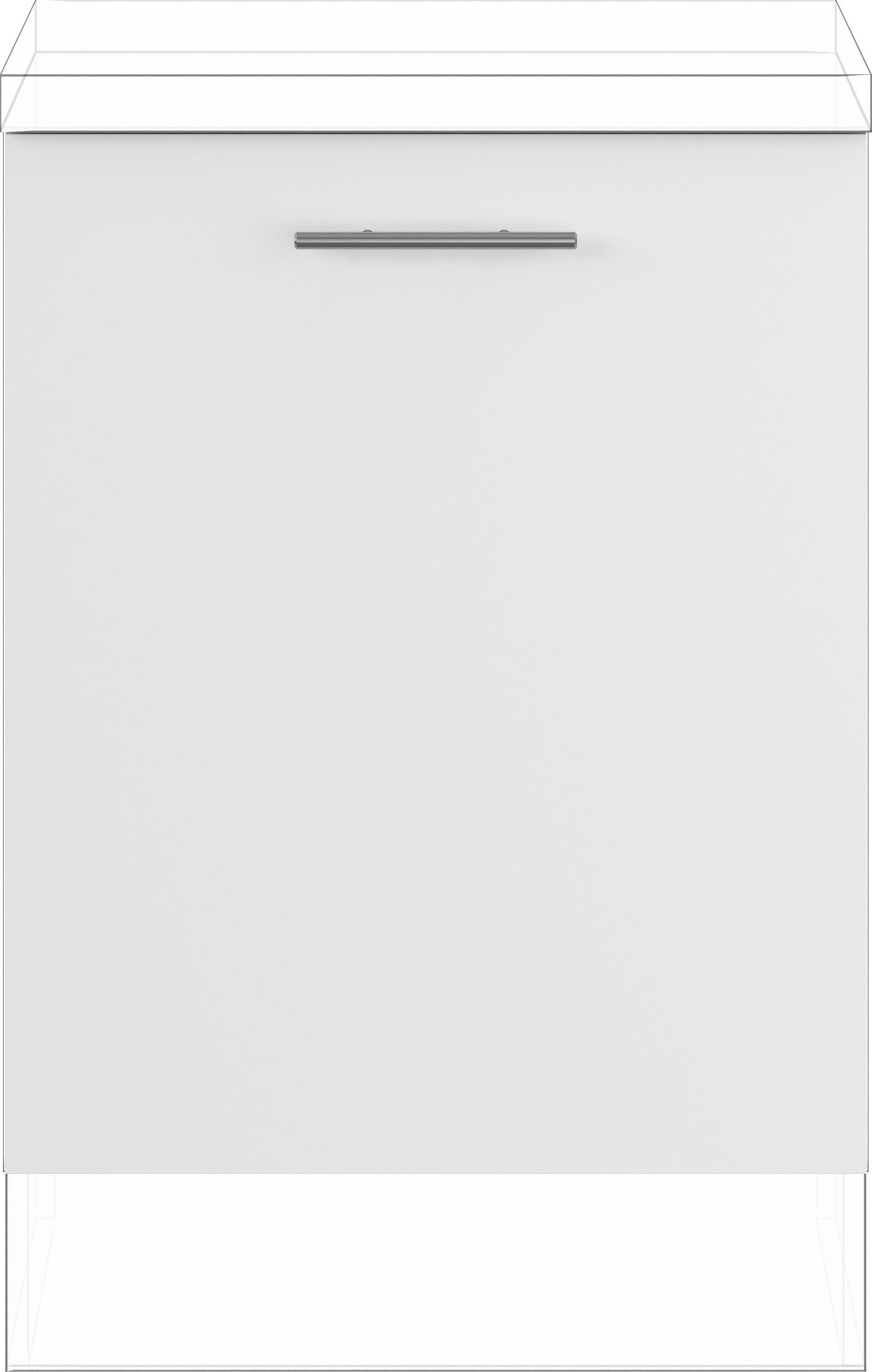 IMPULS KÜCHEN Türfront "Prag und Valencia", Breite/Höhe: 60/71,7 cm, für einen vollintegrierten Geschirrspüler