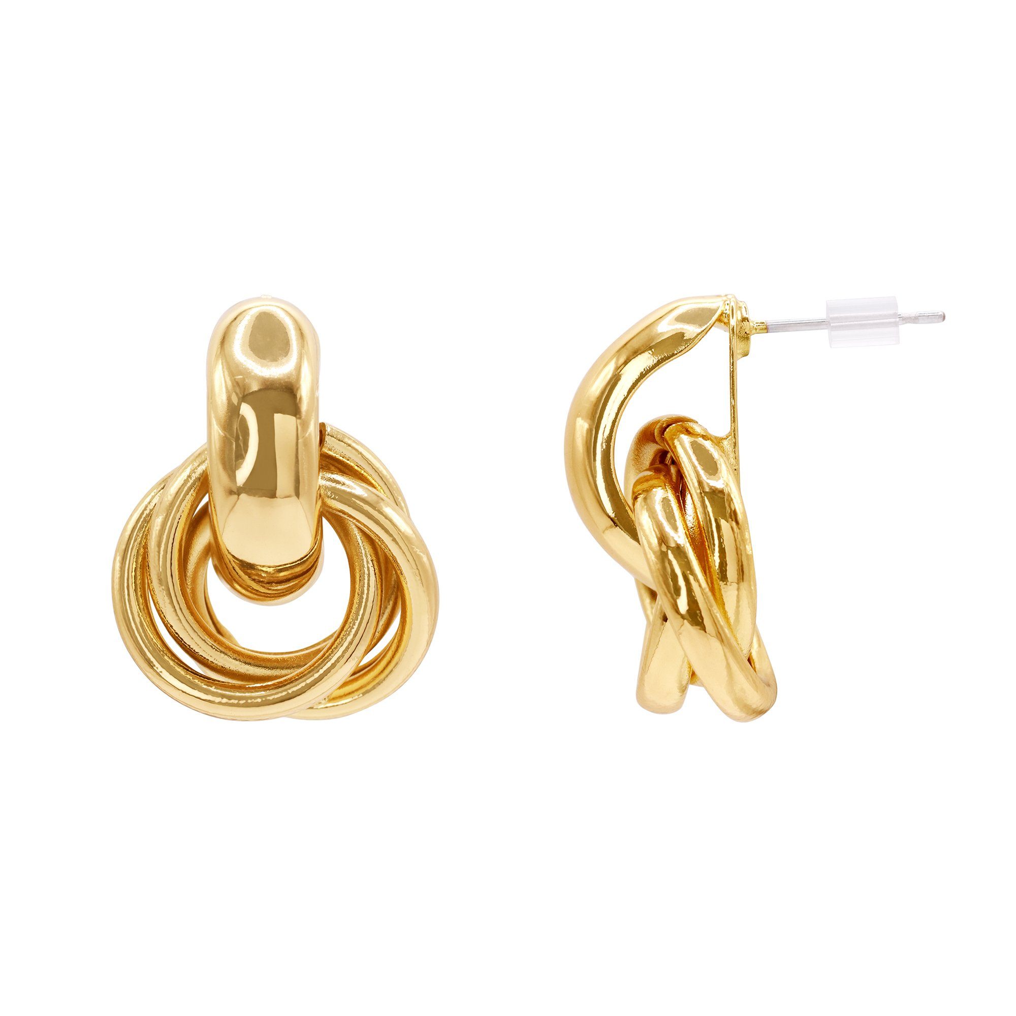 Heideman Paar Ohrstecker Ember goldfarben (Ohrringe, inkl. Geschenkverpackung), Ohrringe Frauen