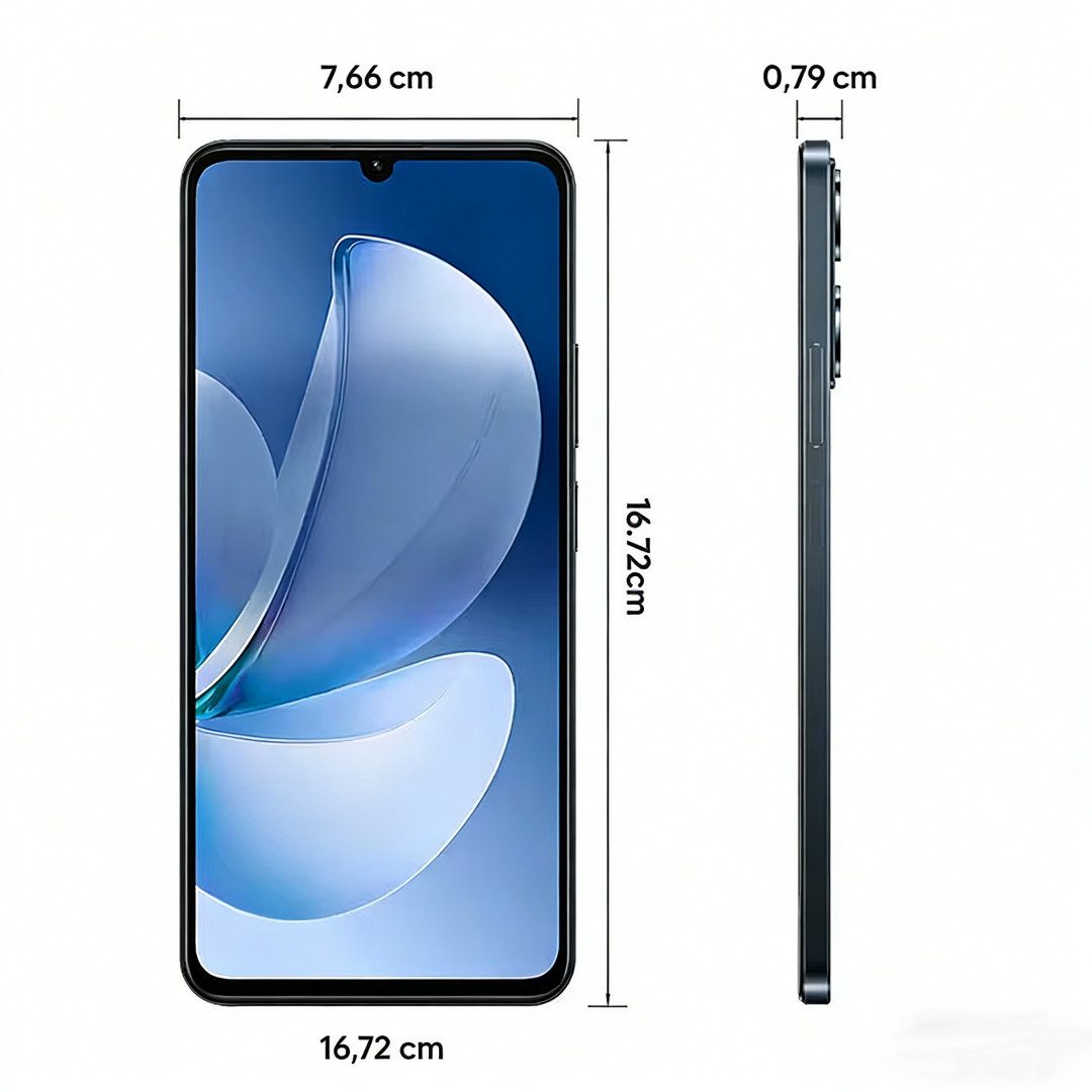 AIBISTAR Realme Note 70T: 6,74" 90Hz Display, 6000mAh Akku, 13MP Kamera, 4G LTE Handy (18,4 cm, 64 GB Speicherplatz, 13 MP Kamera, 4GB+64GB, 8-Core Prozessor, Global Version)