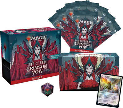 Magic the Gathering Sammelkarte Innistrad: Crimson Vow Fat Pack Bundle with 8 Set Booster Englisch