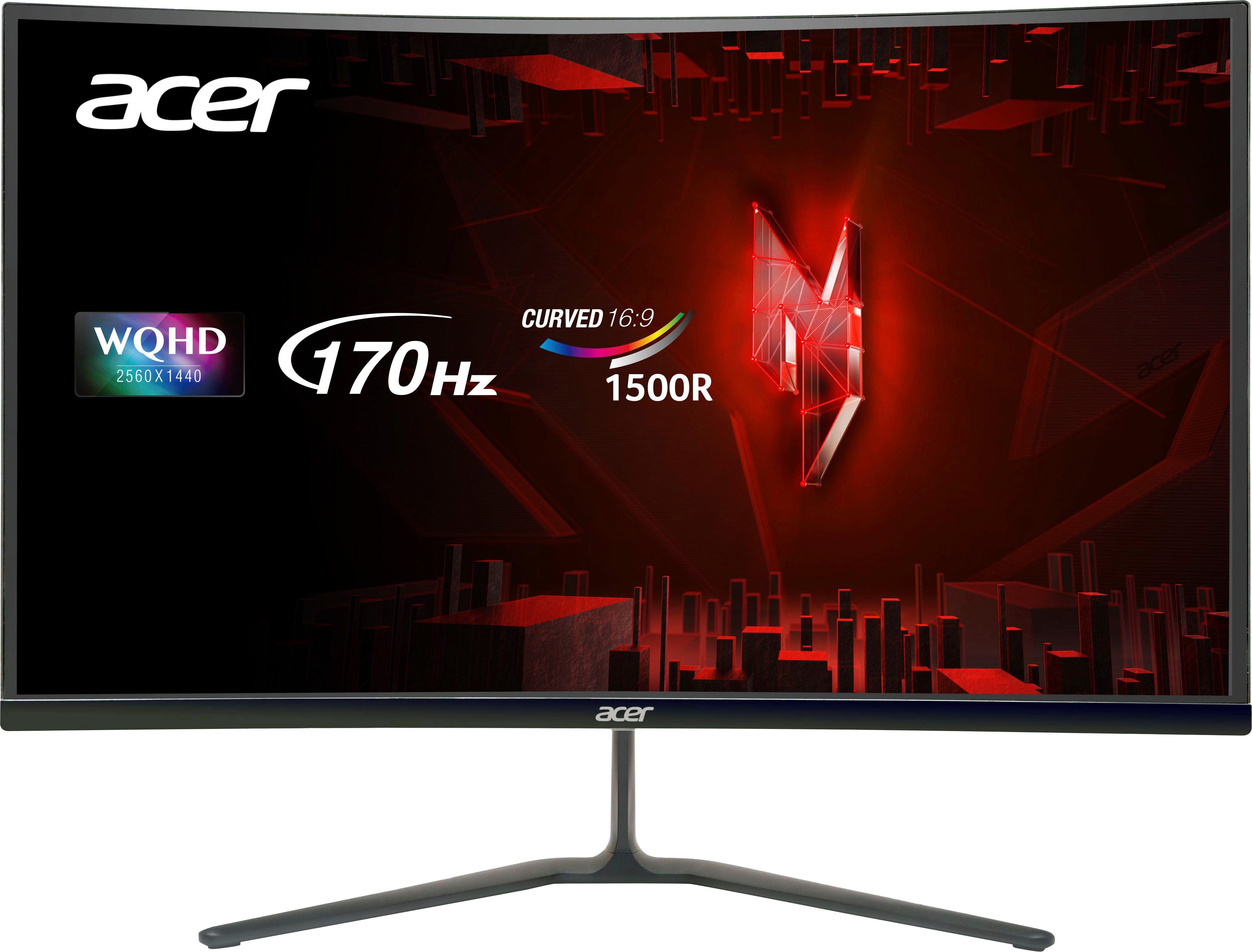 Acer Nitro P2 cm/27 2560 Curved-Gaming-LED-Monitor Hz, LED) px, 1 170 x ED270U \