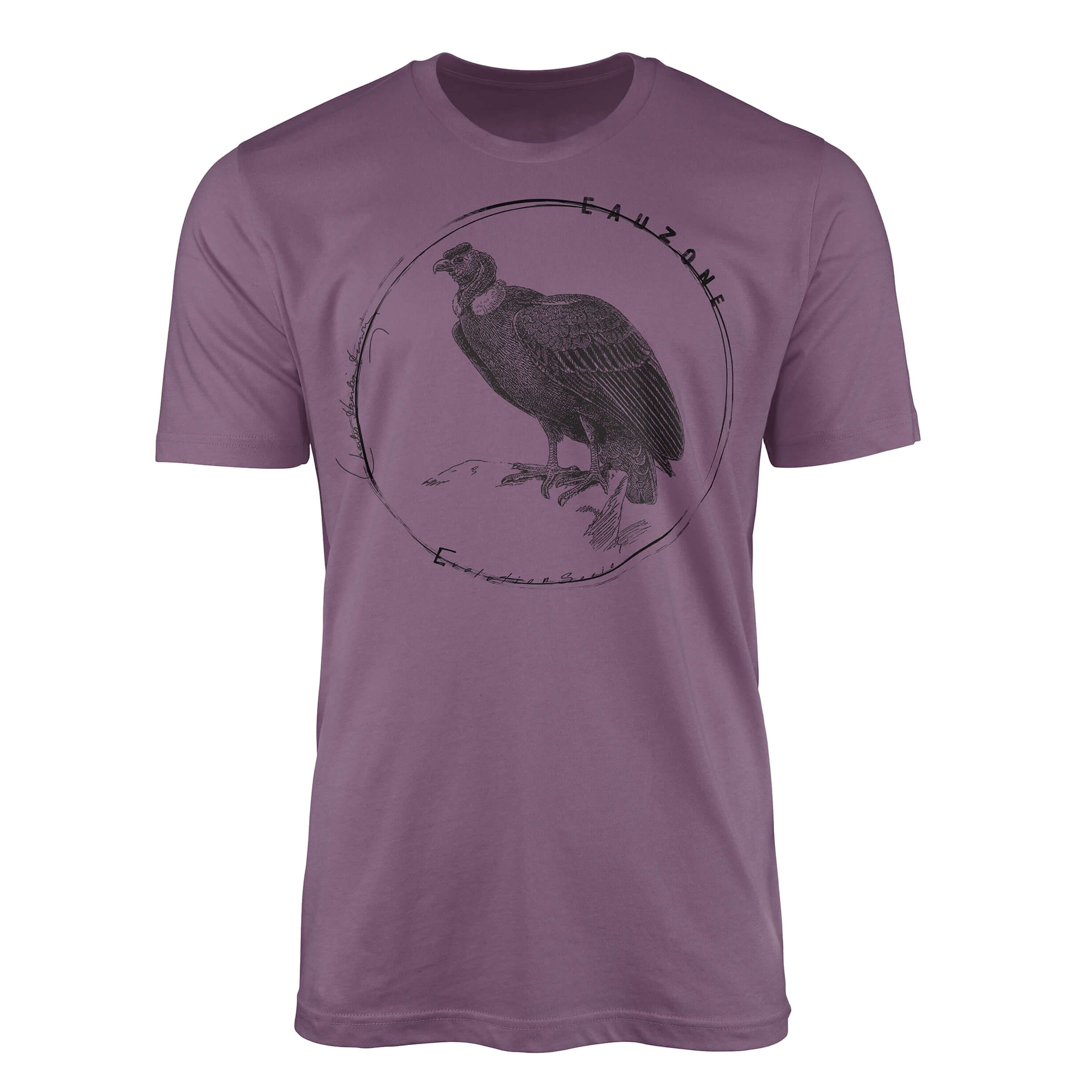 Sinus Art T-Shirt Evolution Herren T-Shirt Condor Shiraz