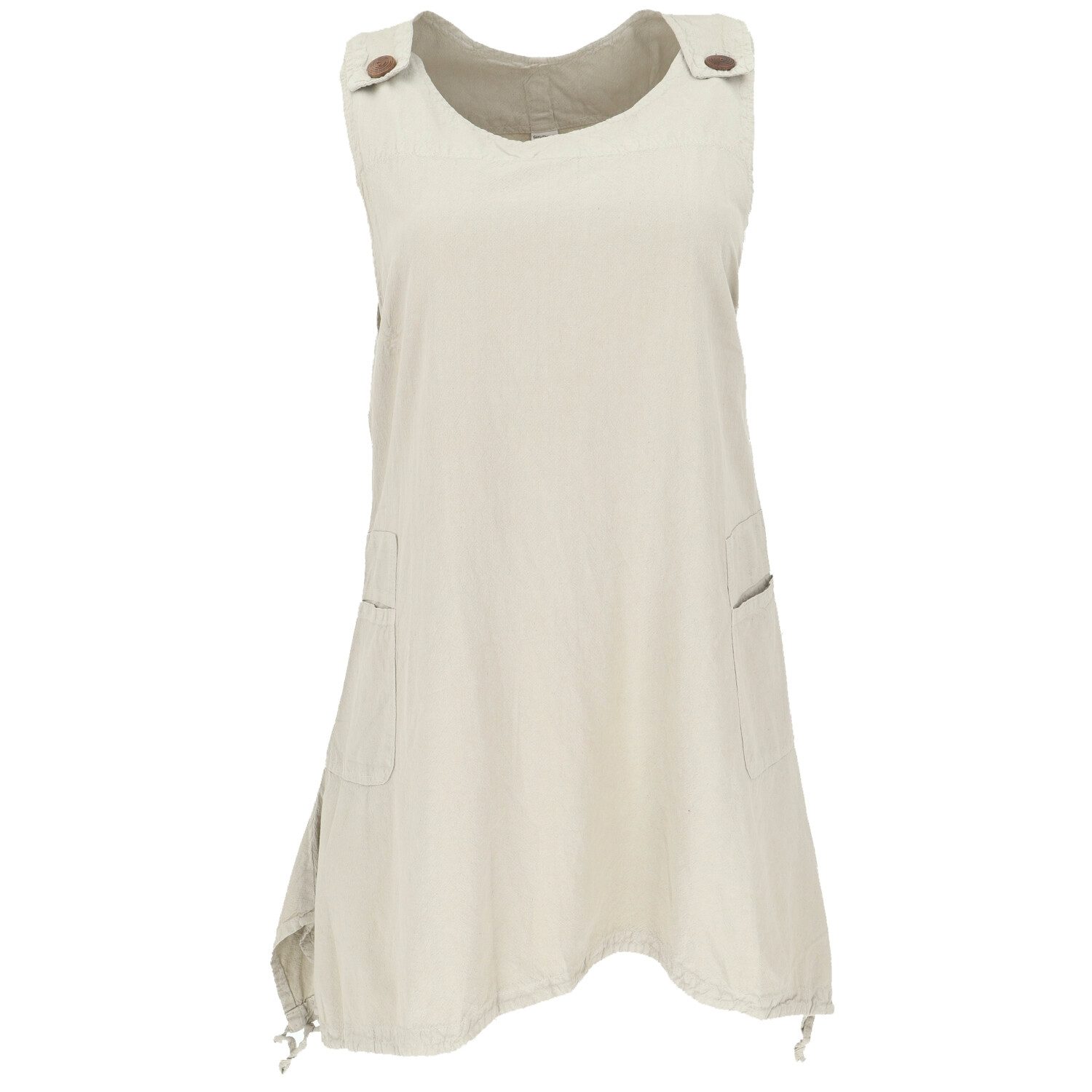 Guru-Shop Midikleid Latzrock, oversize Trägerkleid, Latzkleid,.. günstig online kaufen