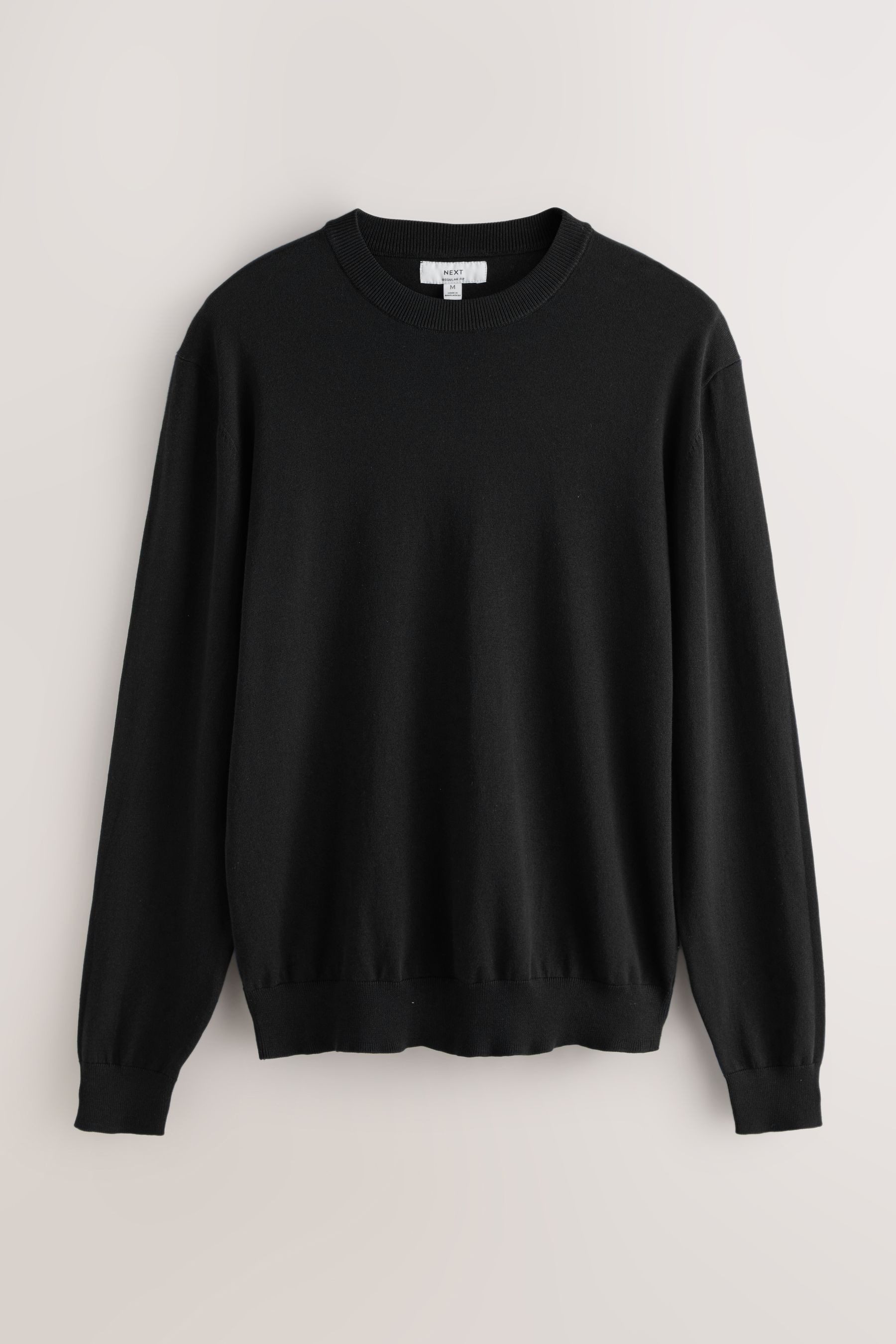 Next Strickpullover Regular Fit Rundhals-Pullover, 2er-Pack (2-tlg)