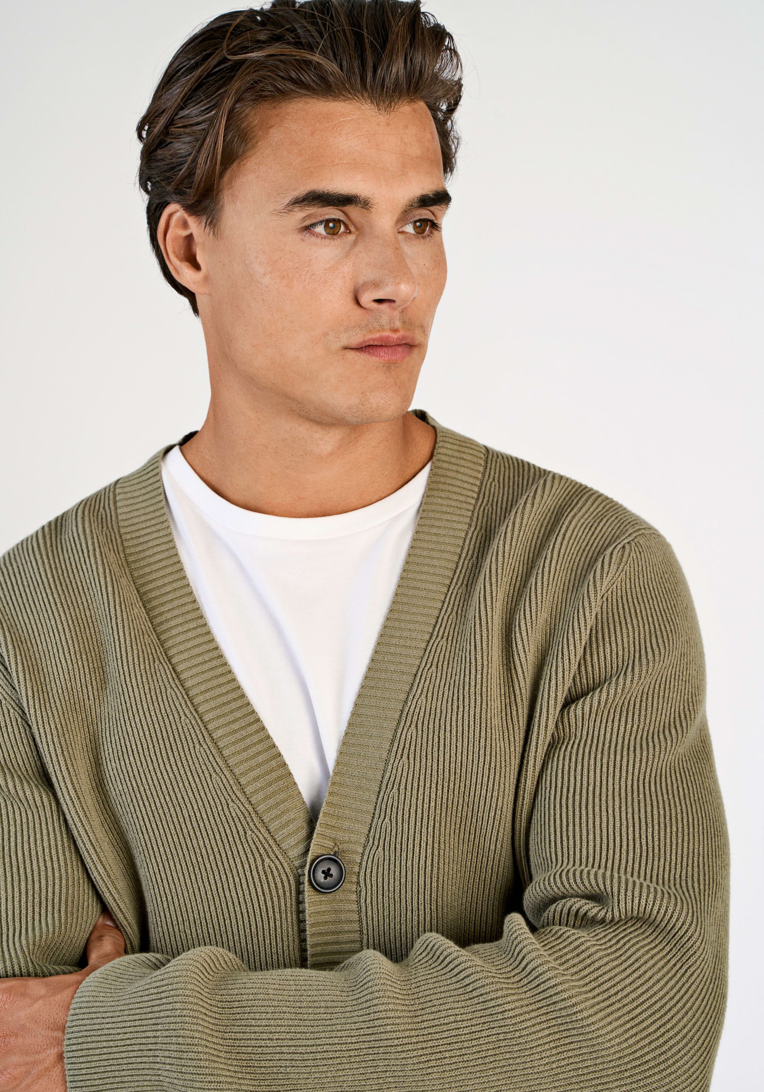 LINDBERGH Strickjacke mit V-Ausschnitt