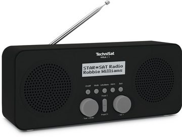 TechniSat VIOLA 2 S Digitalradio (DAB) (Digitalradio (DAB), UKW, 4 W, Weck- und Sleep-Funktion, Netz- und Batteriebetrieb)